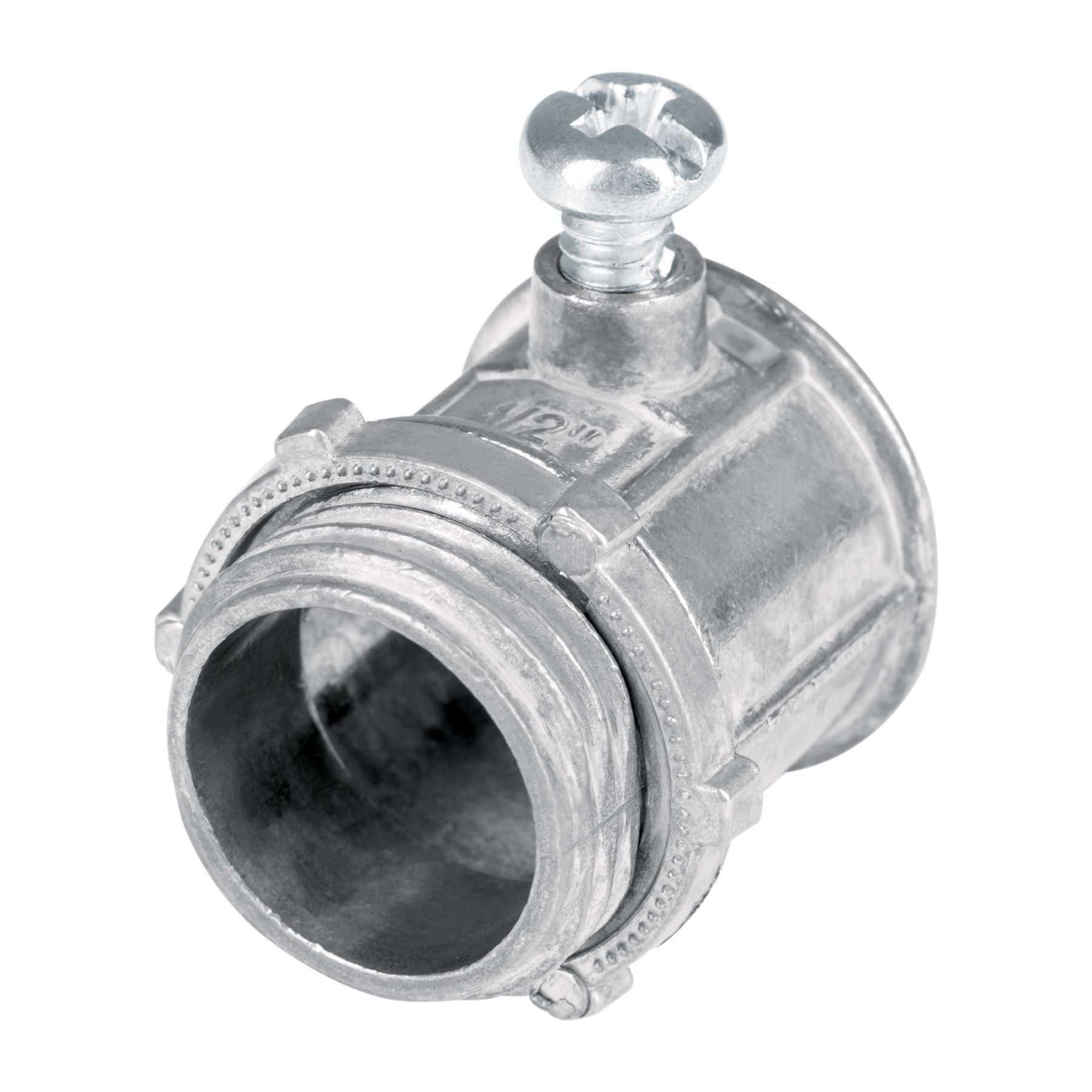 Conector Conduit Pared Delgada 1/2" Volteck