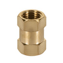 Cople de Laton 1/4" Cuerda NPT Truper