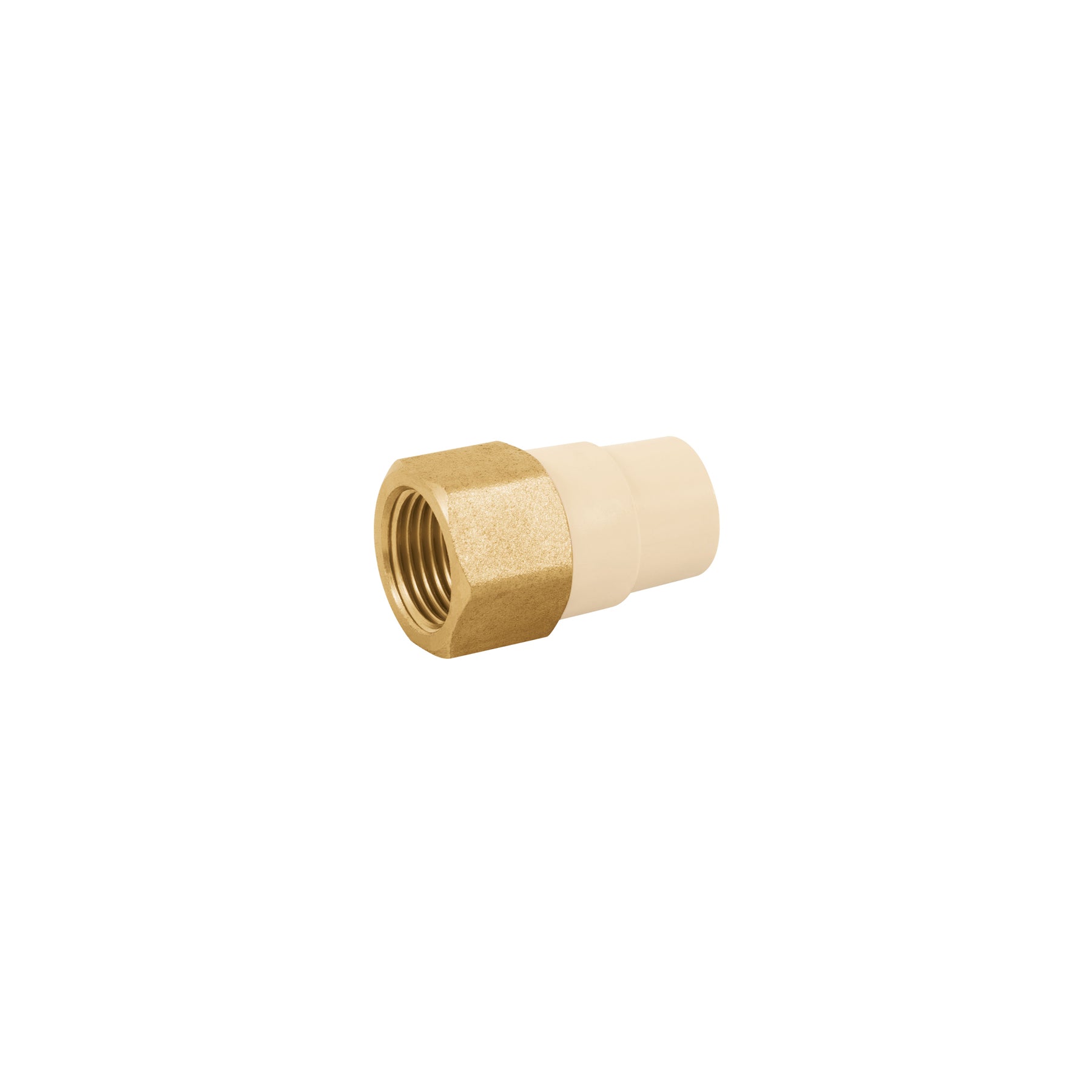 Conector Interior CPVC con Inserto Metalico Hidroflow 1/2" (13 mm)