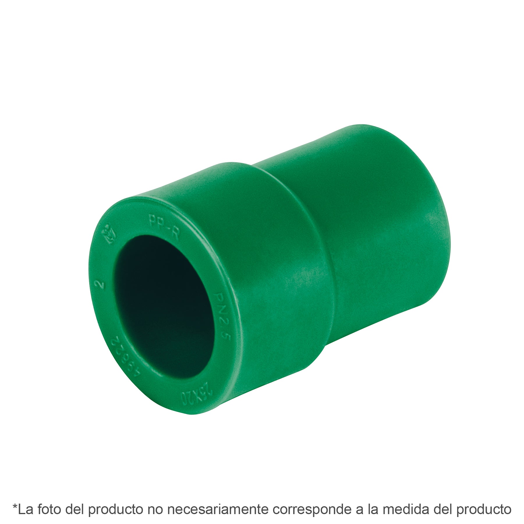 Reduccion PPR 1" x 3/4" (32 mm x 25 mm) Termoflow