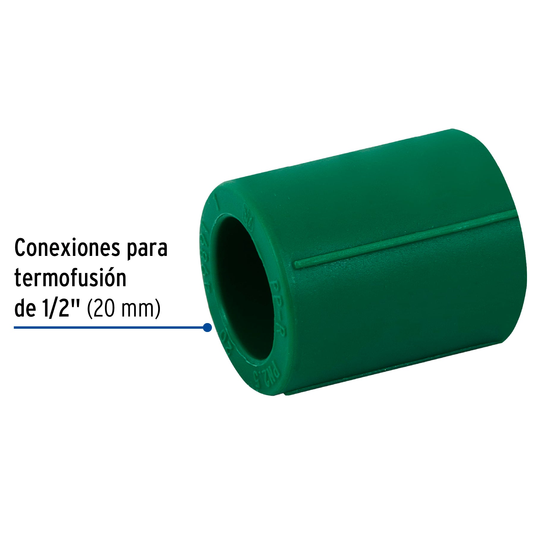 Cople PPR 1/2" (20 mm) Termoflow