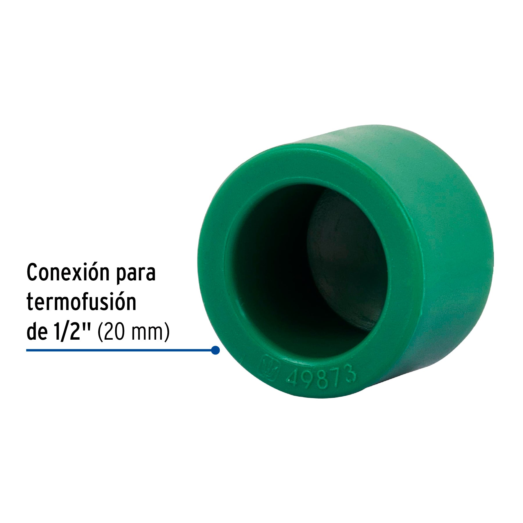 Tapon PPR 1/2" (20 mm) Termoflow