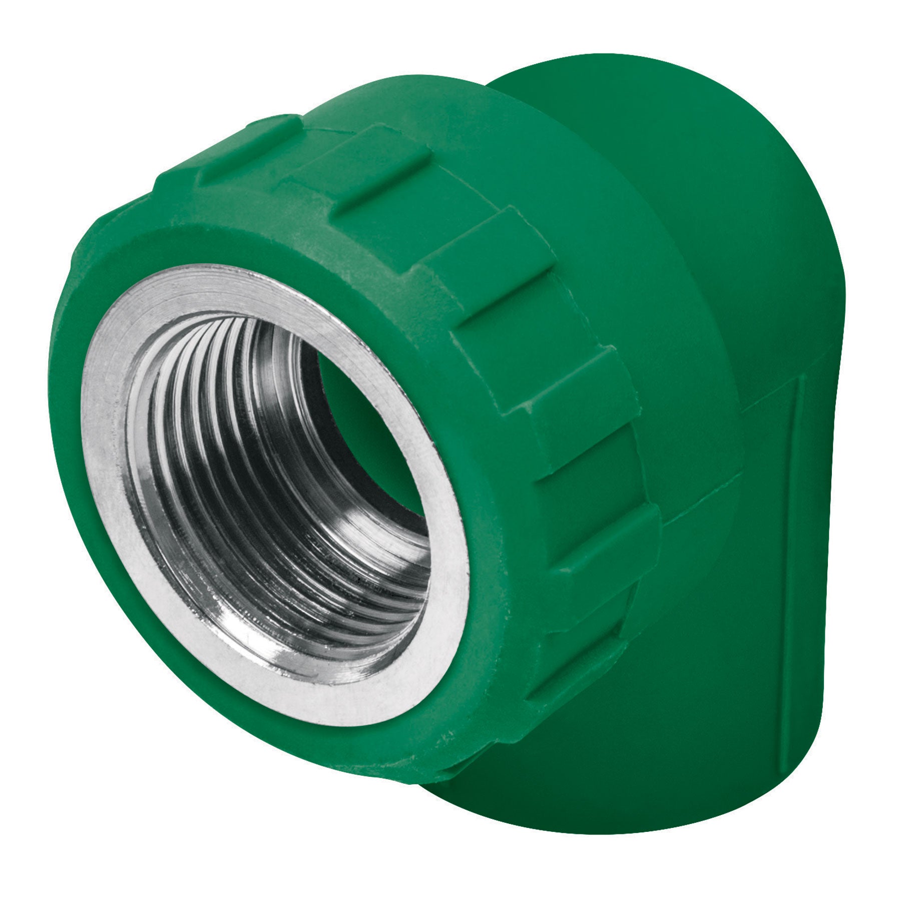 Codo PPR 90° Rosca Interior 1/2" (20 mm) Termoflow