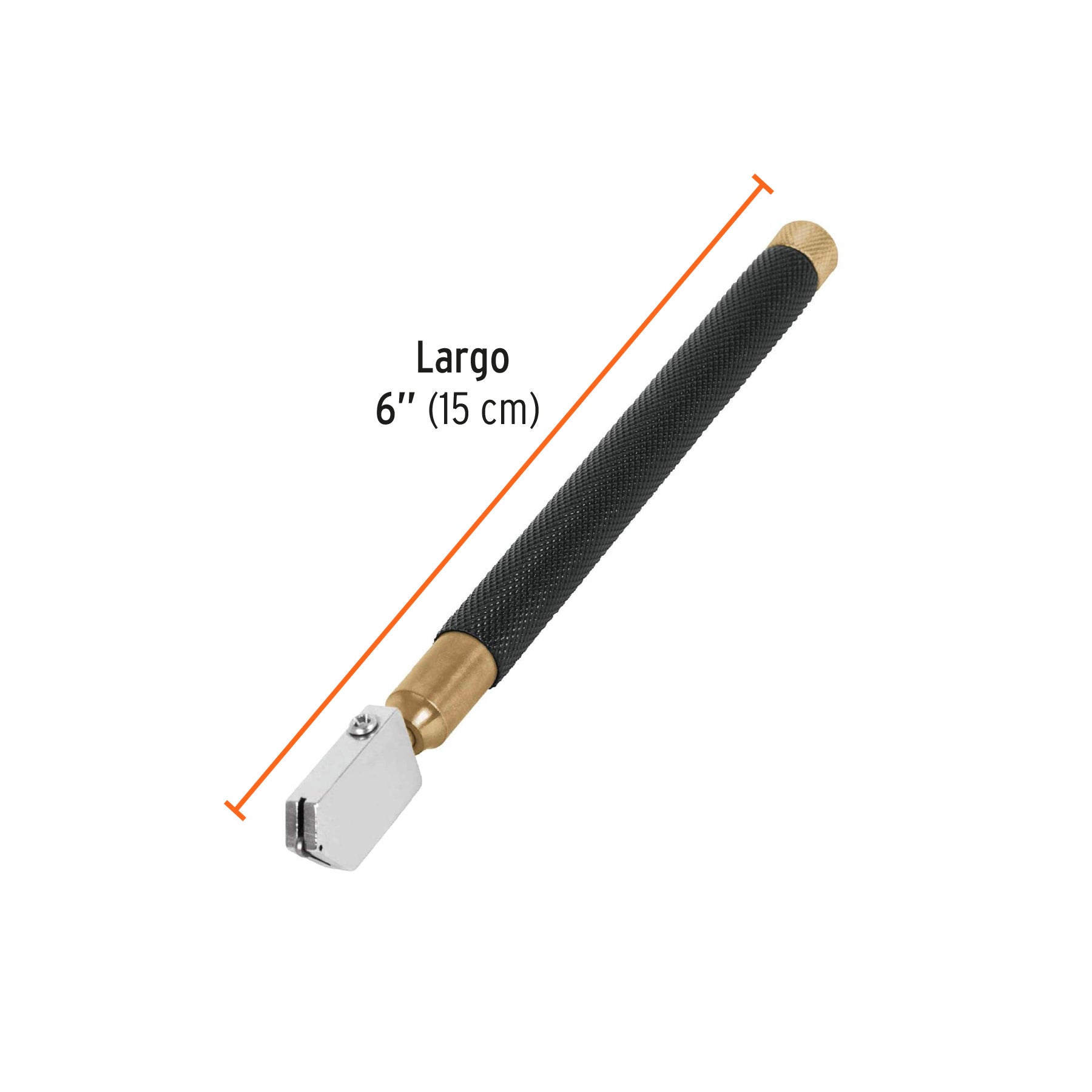 Cortador de Vidrio 6" con Deposito de Aceite Truper Expert