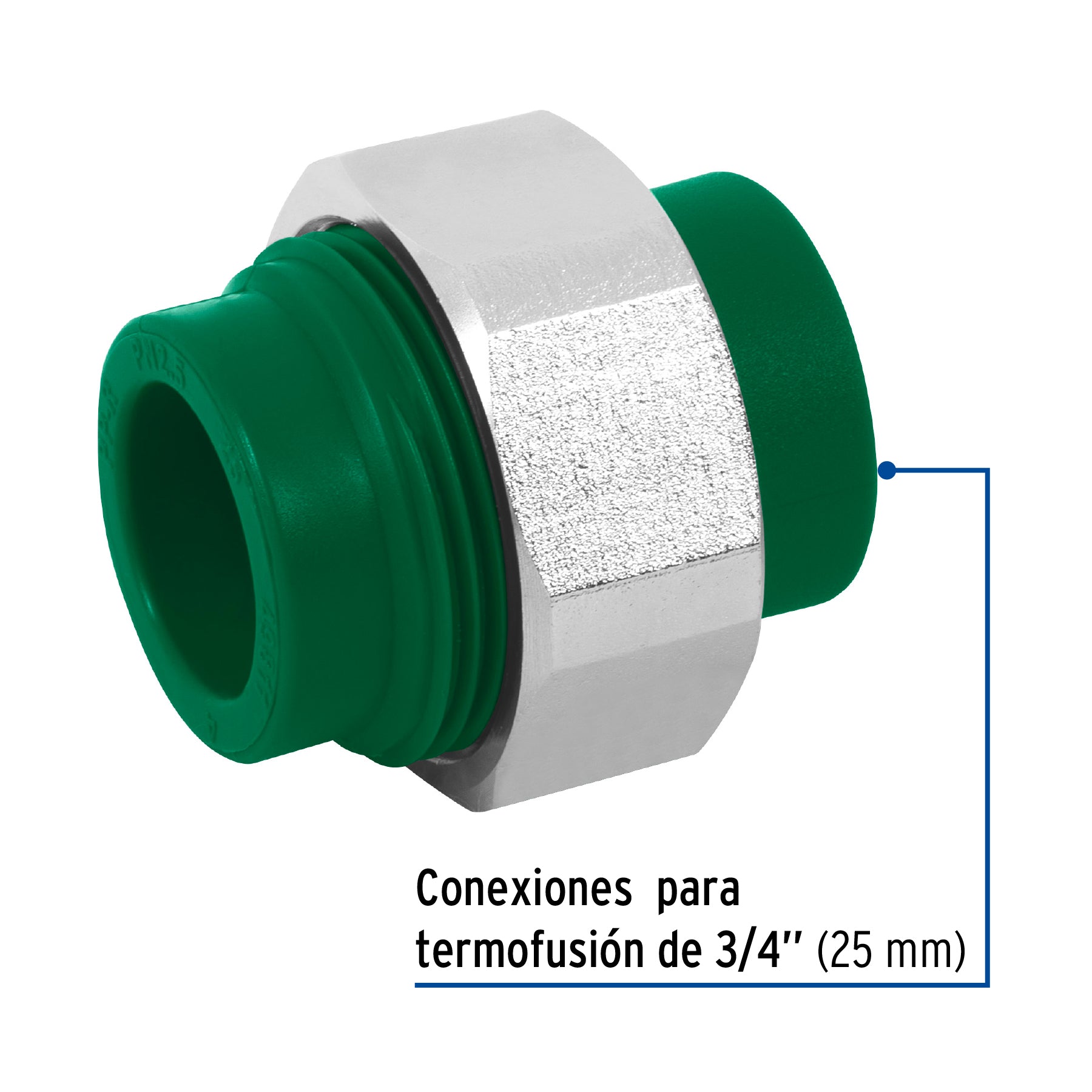 Tuerca Union PPR Termoflow 3/4" (25 mm)