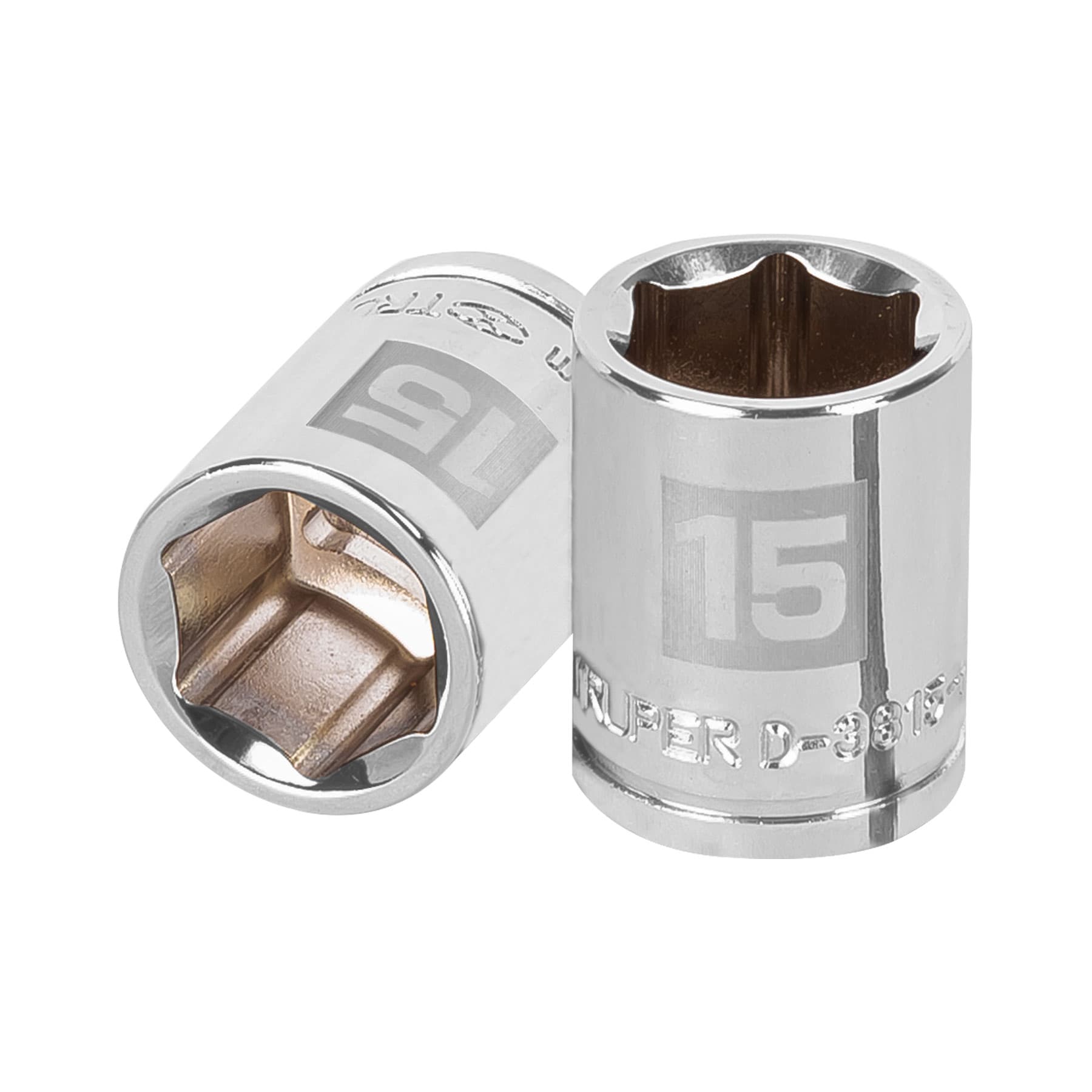 Dado Cuadro 3/8" de 6 Puntas Truper 15 mm