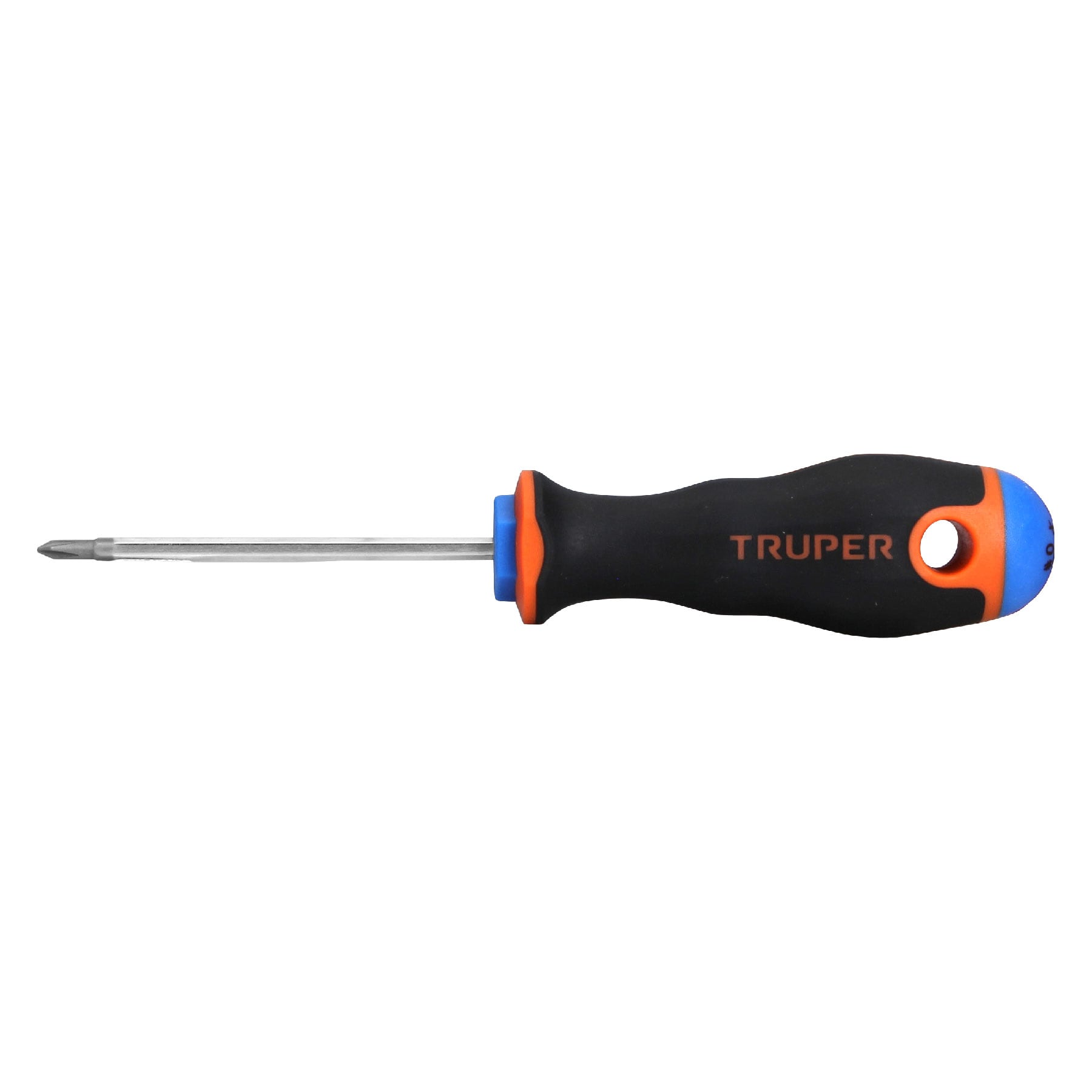 Desarmador Mango Comfort Grip Truper de Cruz 1/8" (#0) X 2"1/2