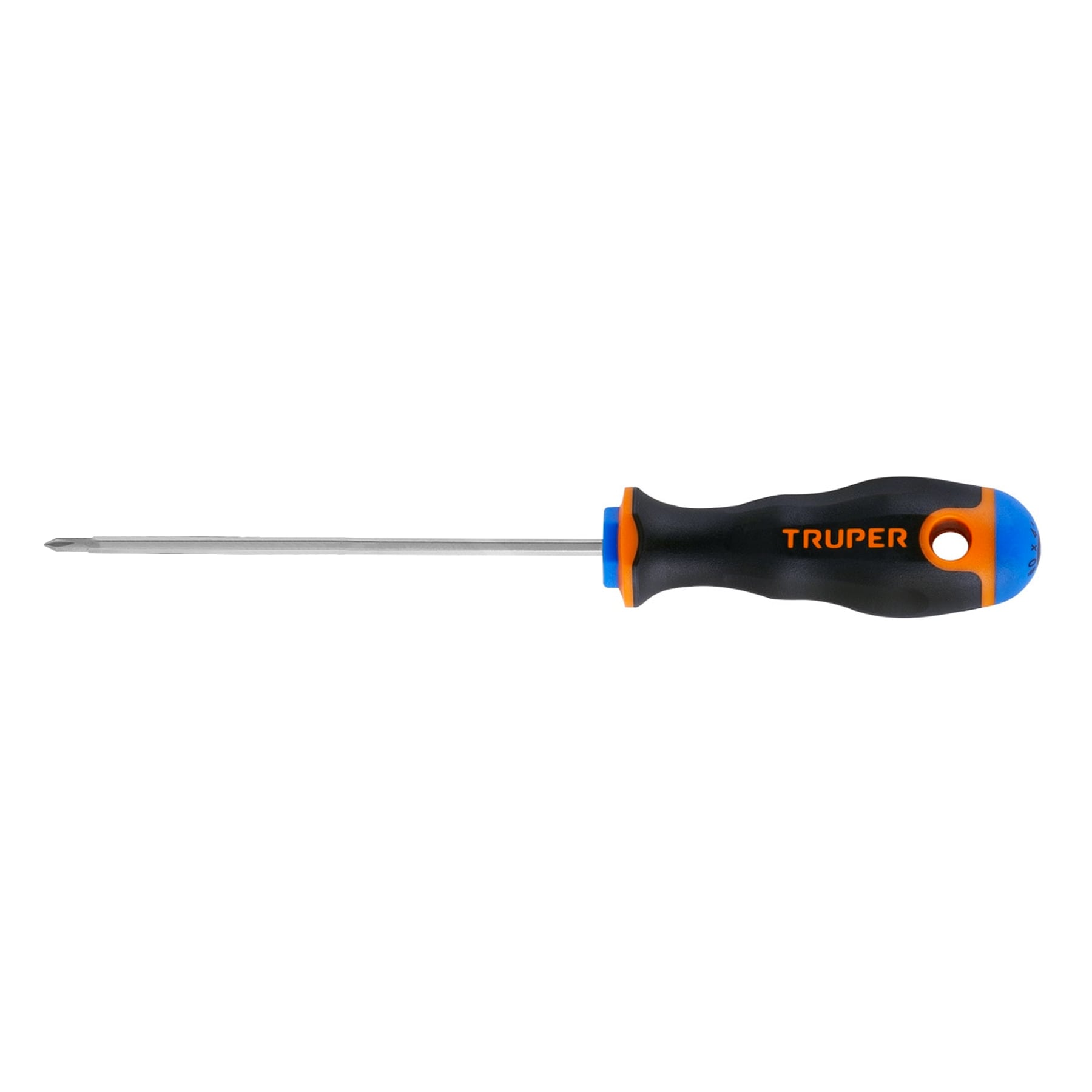 Desarmador Mango Comfort Grip Truper de Cruz 1/8" (#0) X 4"