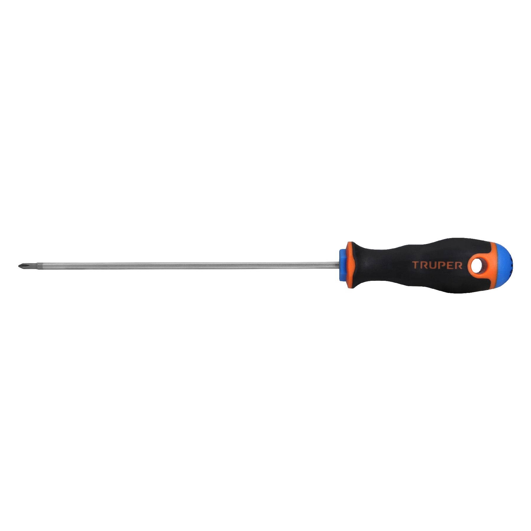 Desarmador Mango Comfort Grip Truper de Cruz 1/8" (#0) X 6"