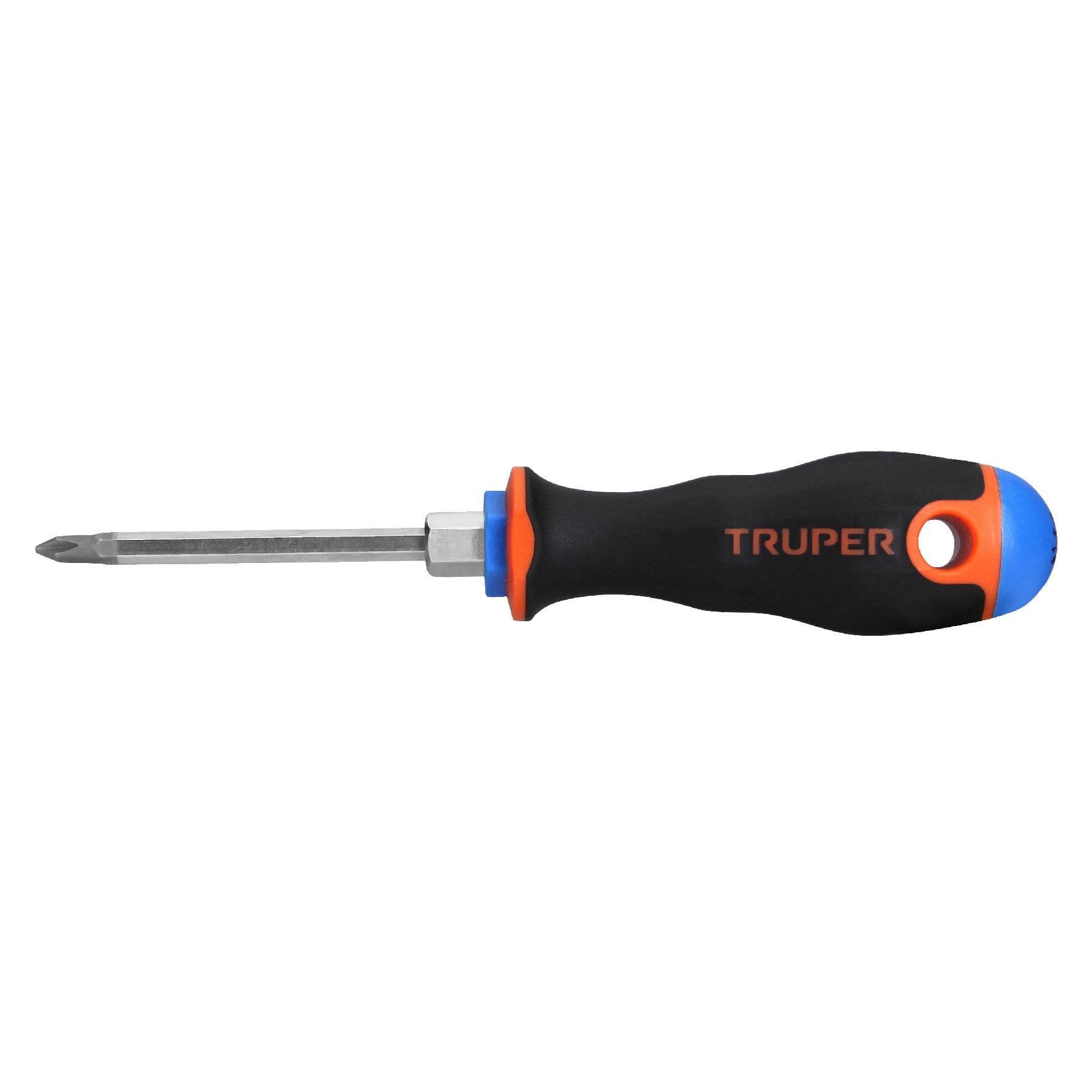 Desarmador Mango Comfort Grip Truper de Cruz 3/16" (#1) X 3"