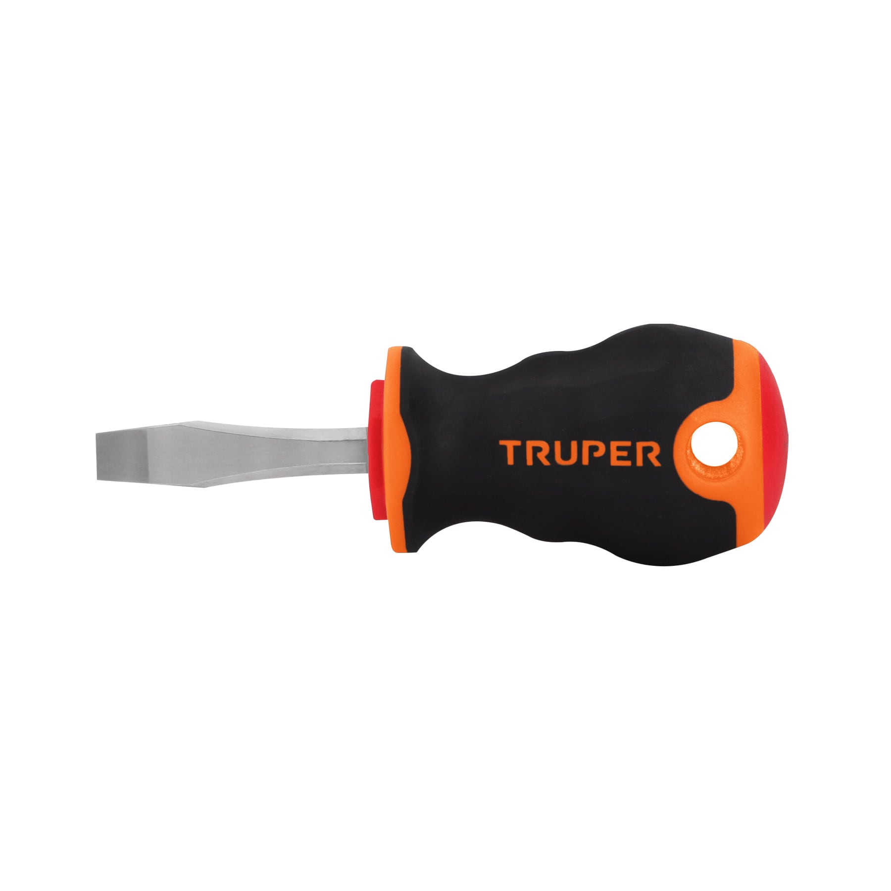Desarmador Mango Comfort Grip Truper Plano 1/4" X 1"1/2