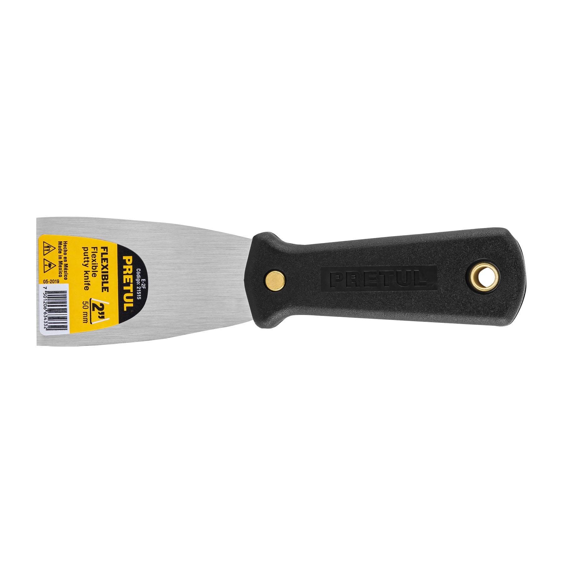 Espatula Flexible Mango de Plastico Pretul 2"