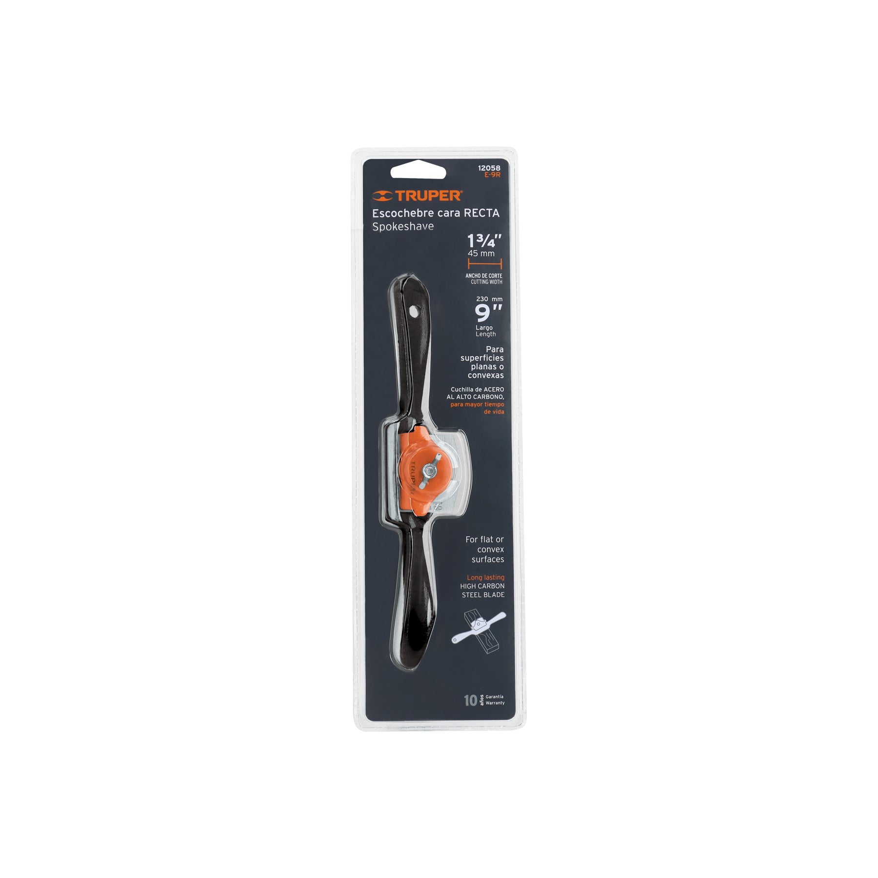 Escochebre recto 9" TRUPER