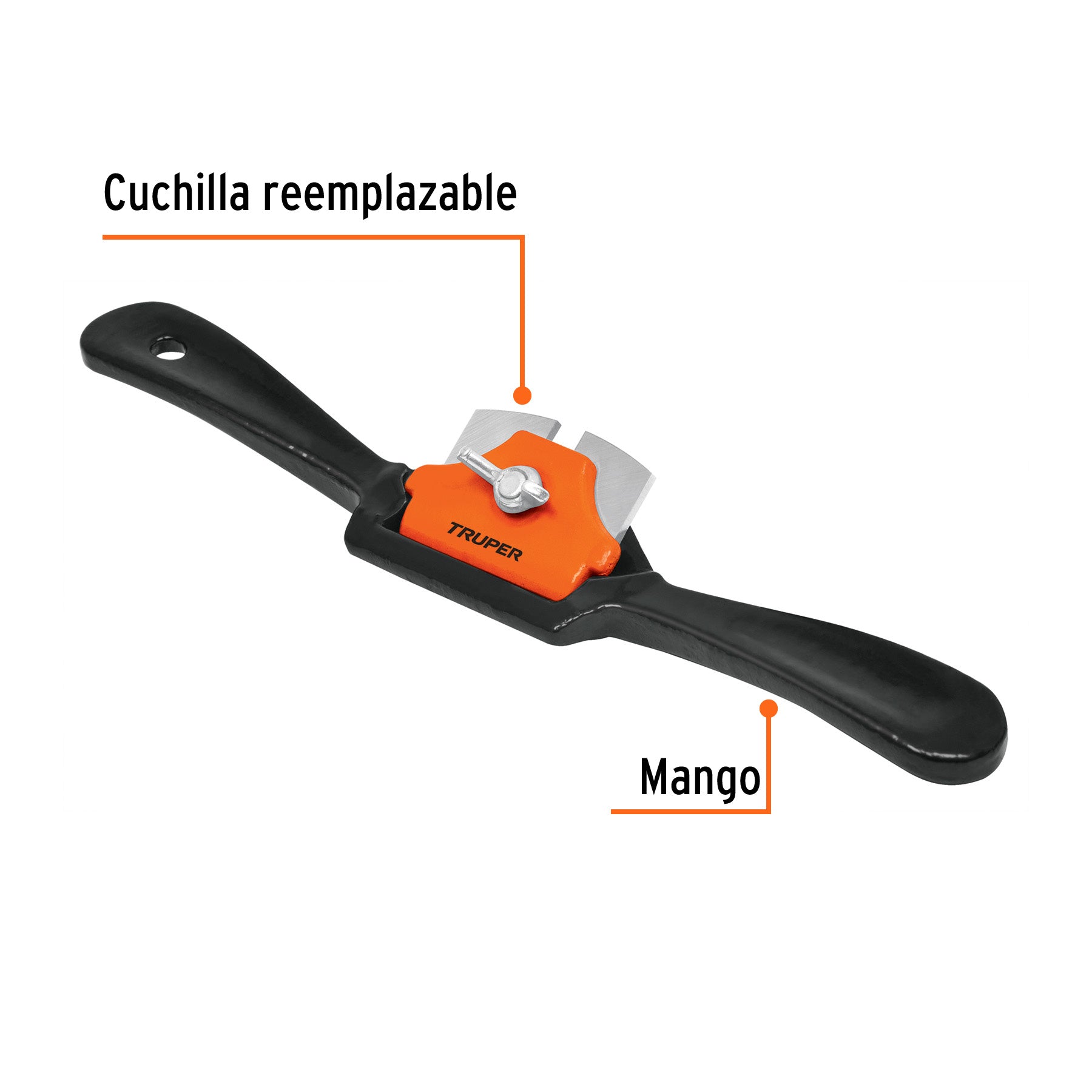 Escochebre recto 9" TRUPER