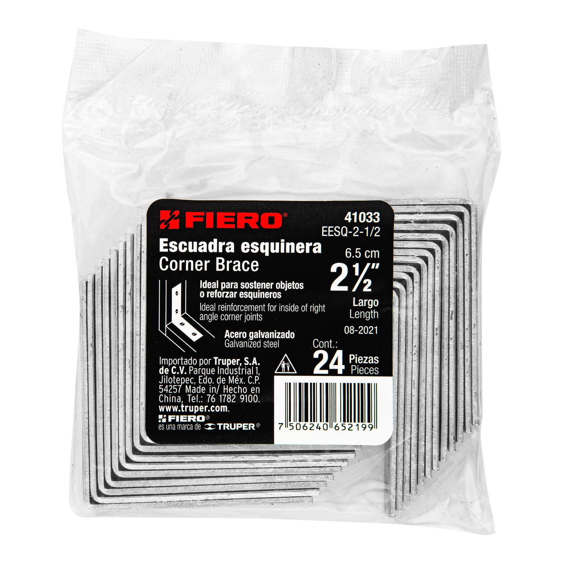 Esquinero Repicero 2"1/2 (64 mm) Fiero por Pieza
