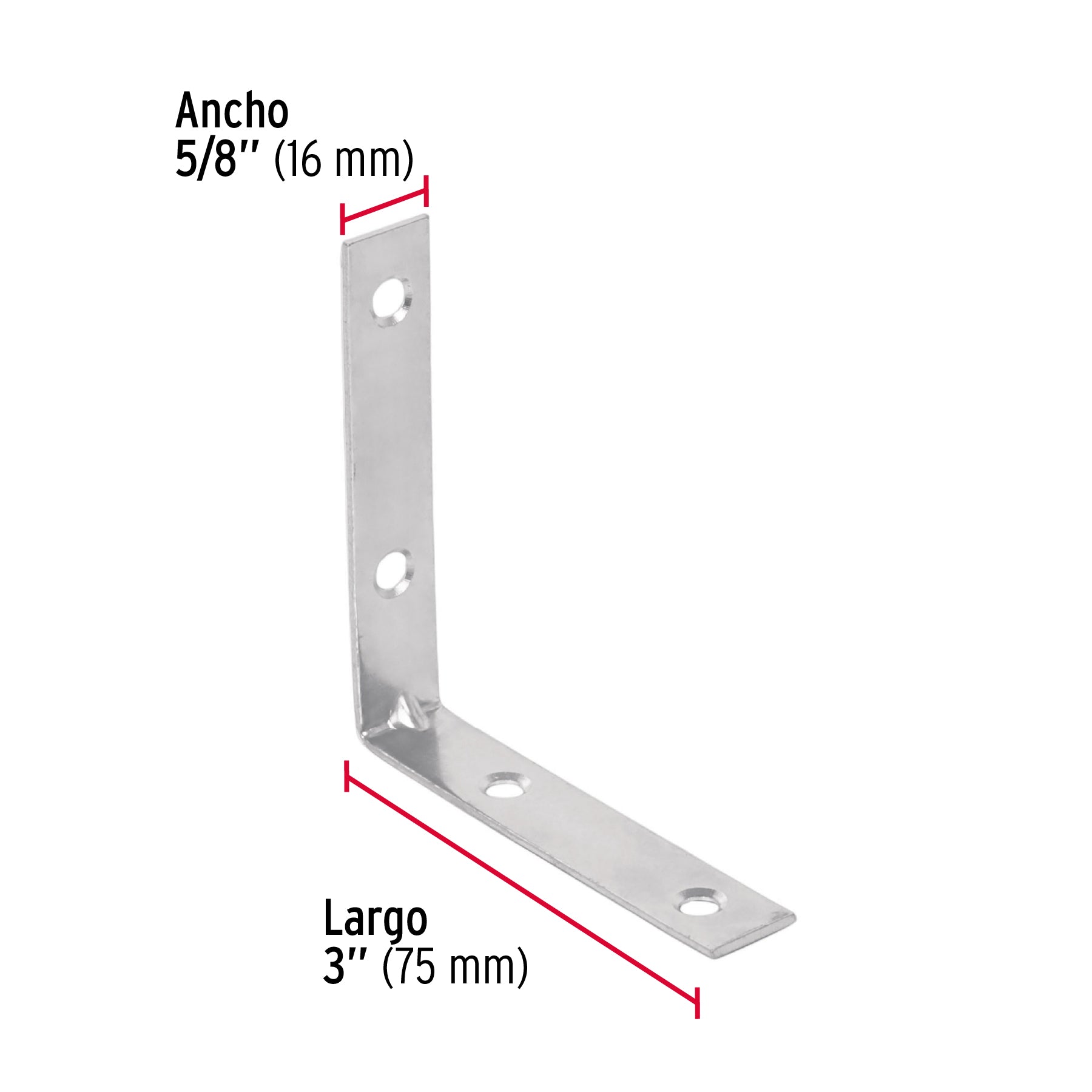 Esquinero Repicero 3" (75 mm) Fiero por Pieza