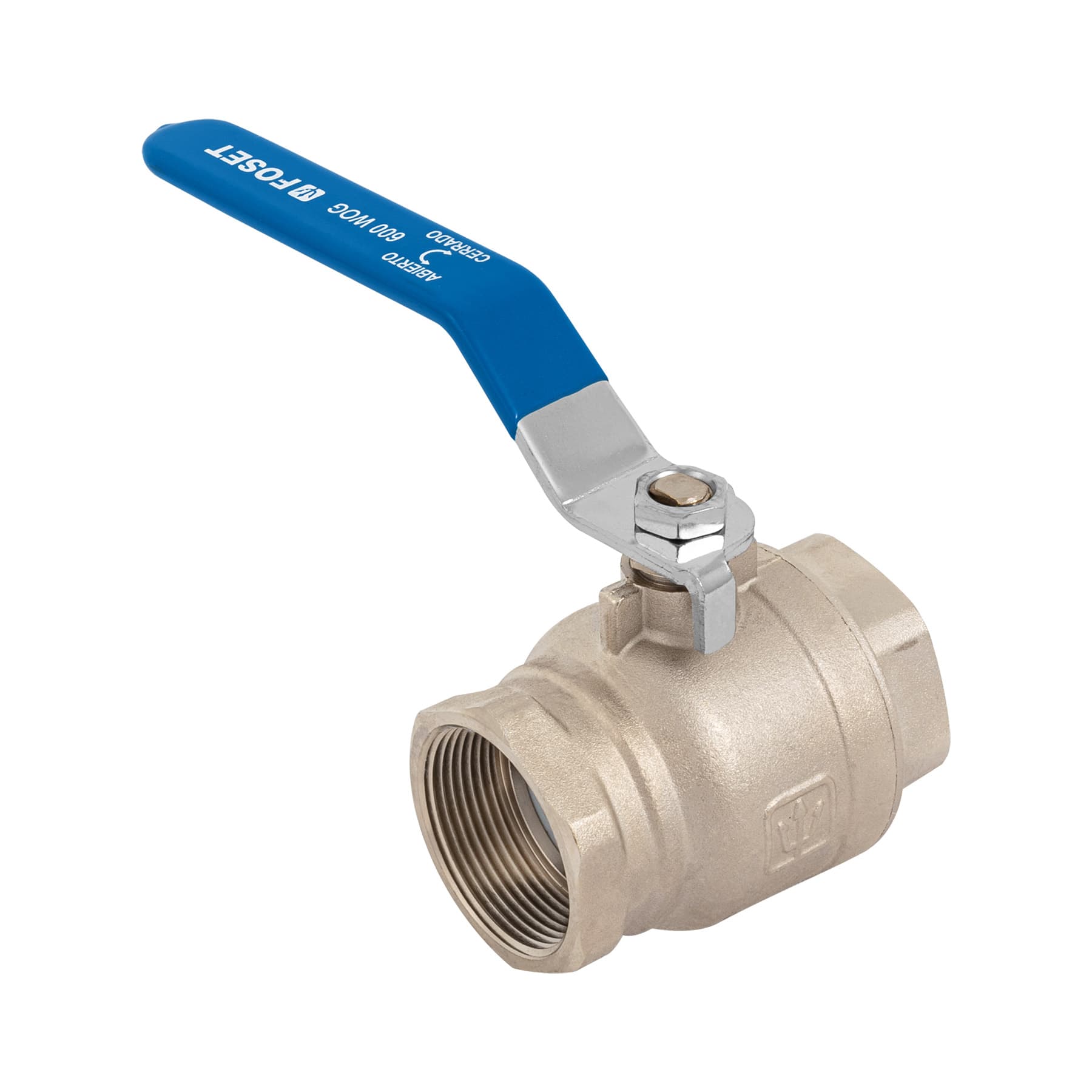 Valvula Esfera Roscable WOG Foset 600 PSI 1"1/2 (38 mm)