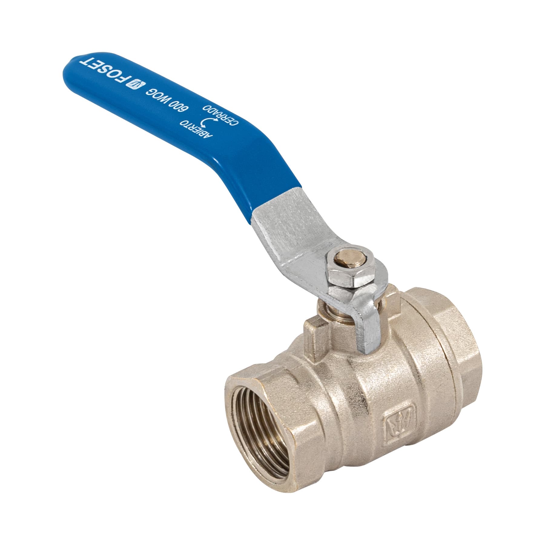 Valvula Esfera Roscable WOG Foset 600 PSI 3/4" (19 mm)