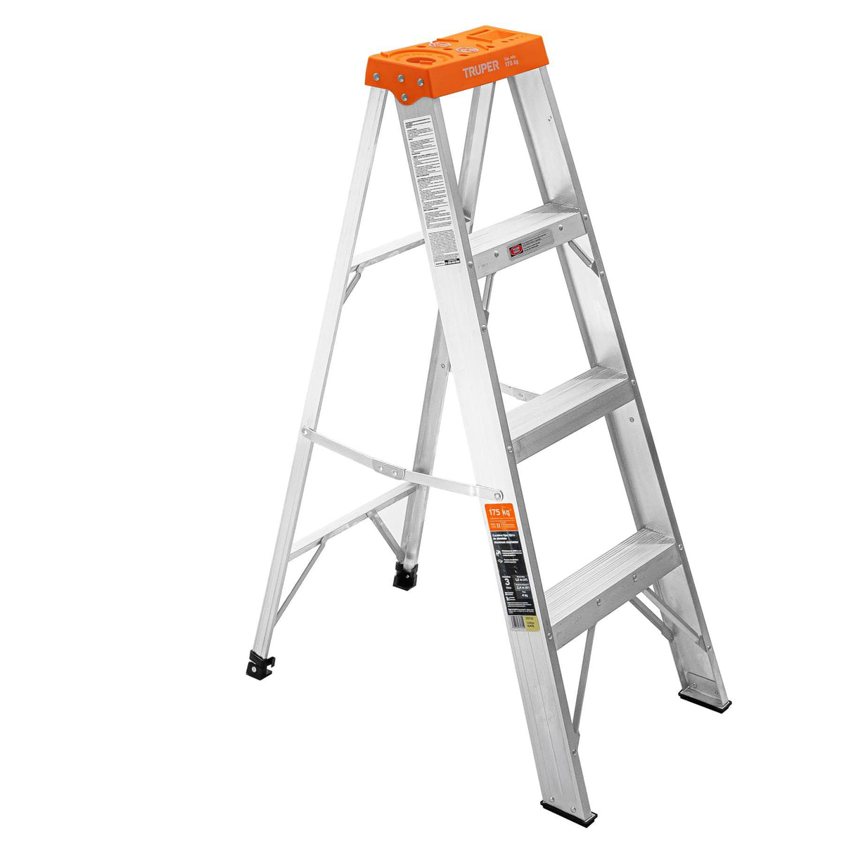 Escalera de Tijera Tipo II Truper 3 Peldaños