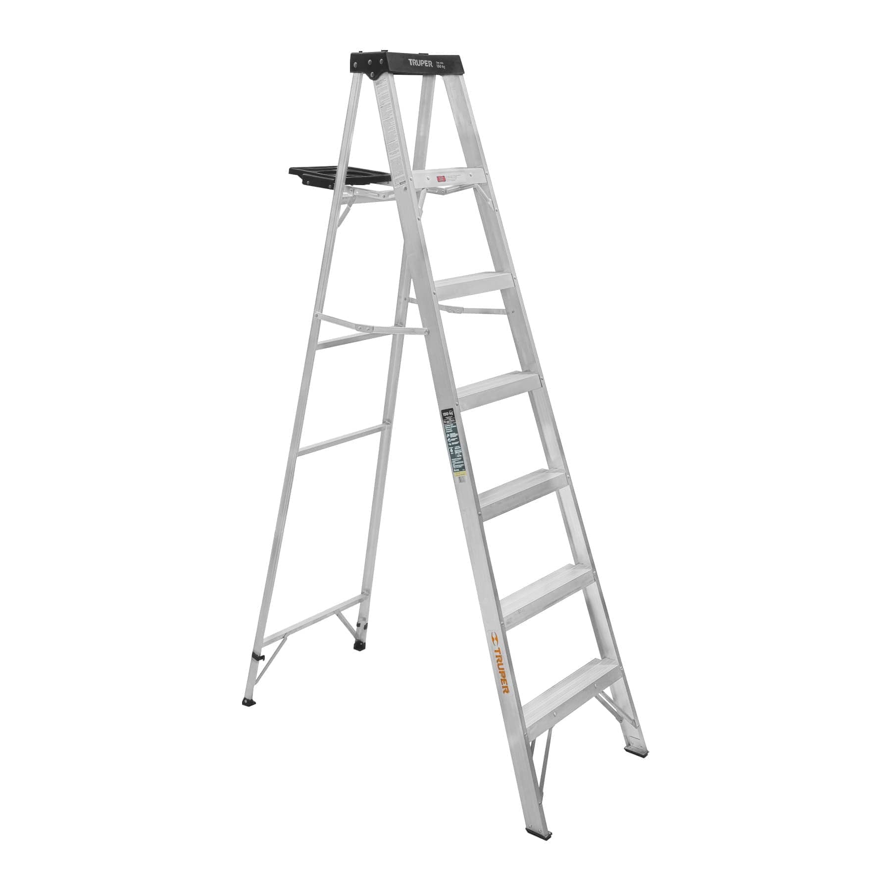 Escalera Tipo Tijera Tipo III Truper 6 Peldaños con Bandeja
