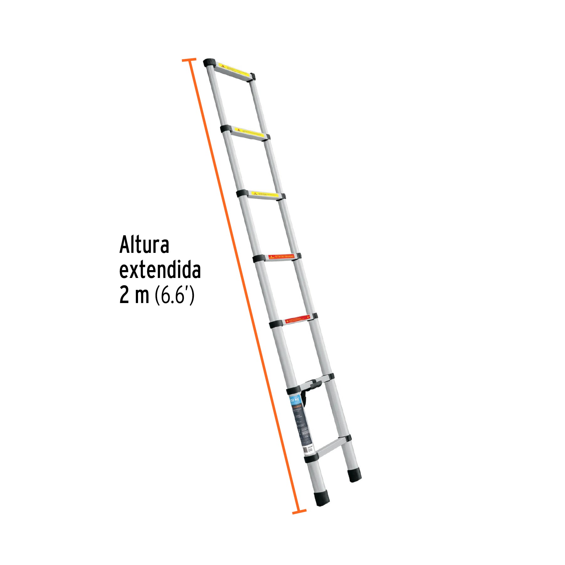 Escalera Telescopica Tipo II Truper 7 Peldaños