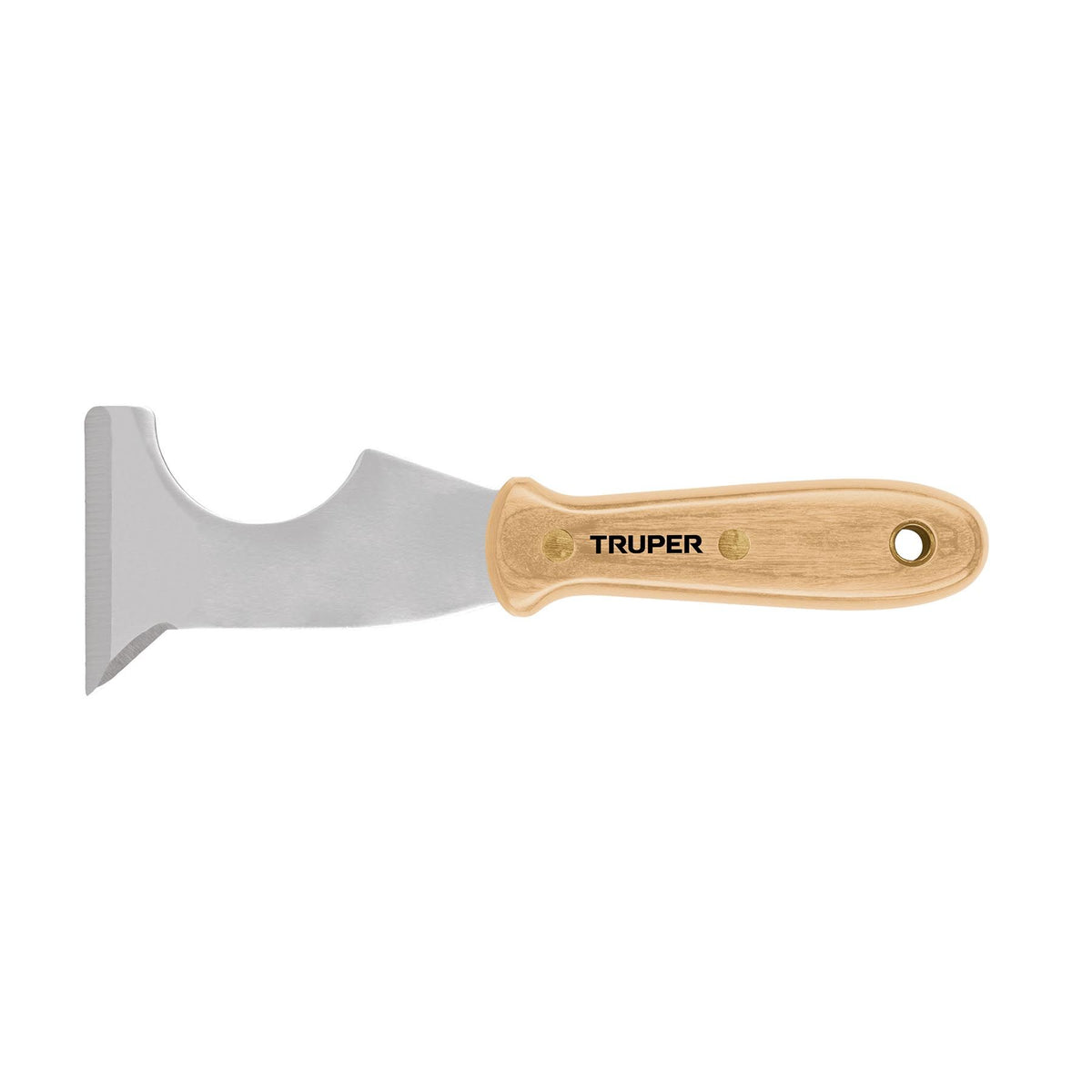 Espatula de 5 Usos Mango de Madera Truper 2"3/8
