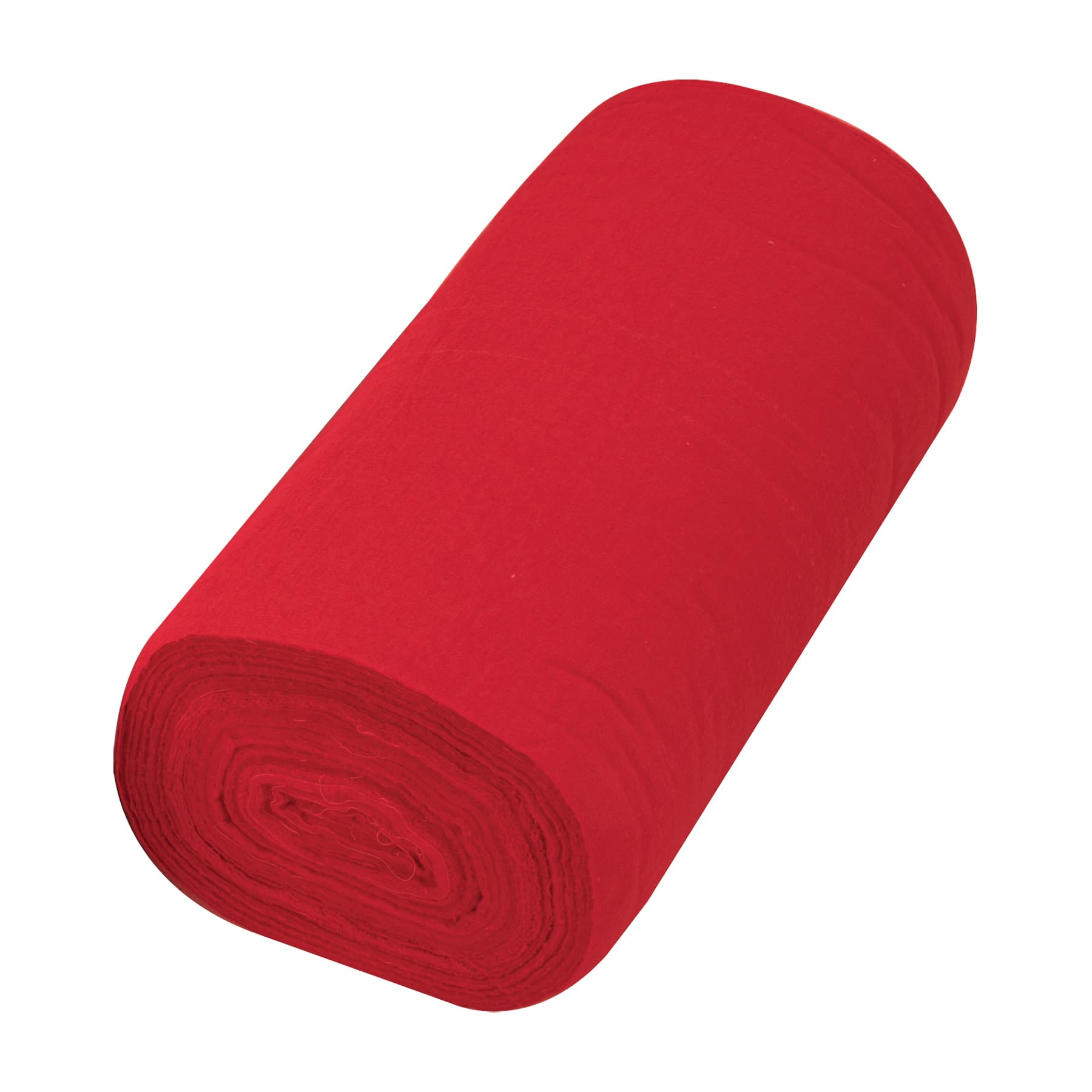 Franela de Algodon Rollo de 50 mts Roja Klintek