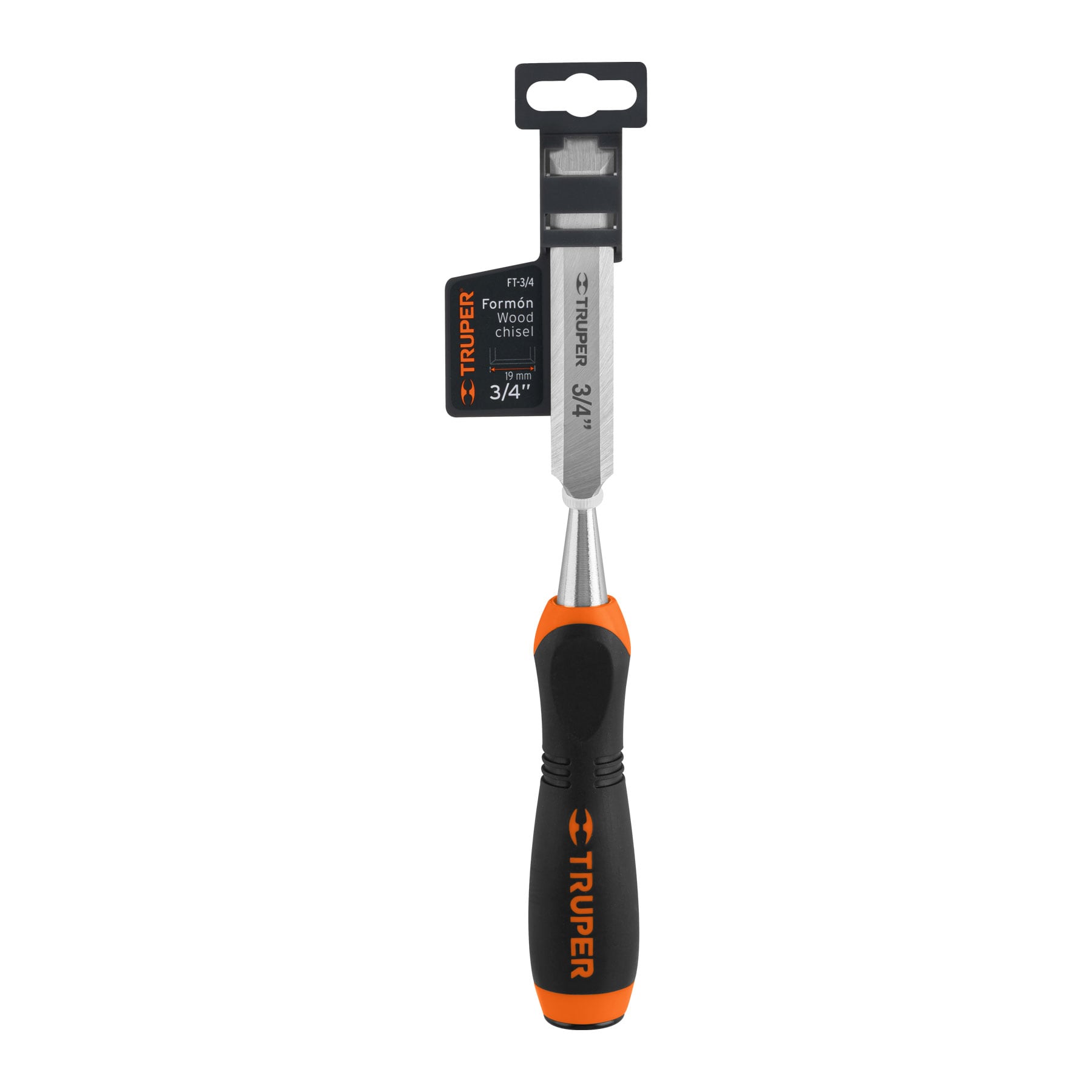 Formon para Madera Mango Comfort Grip Truper 3/4"