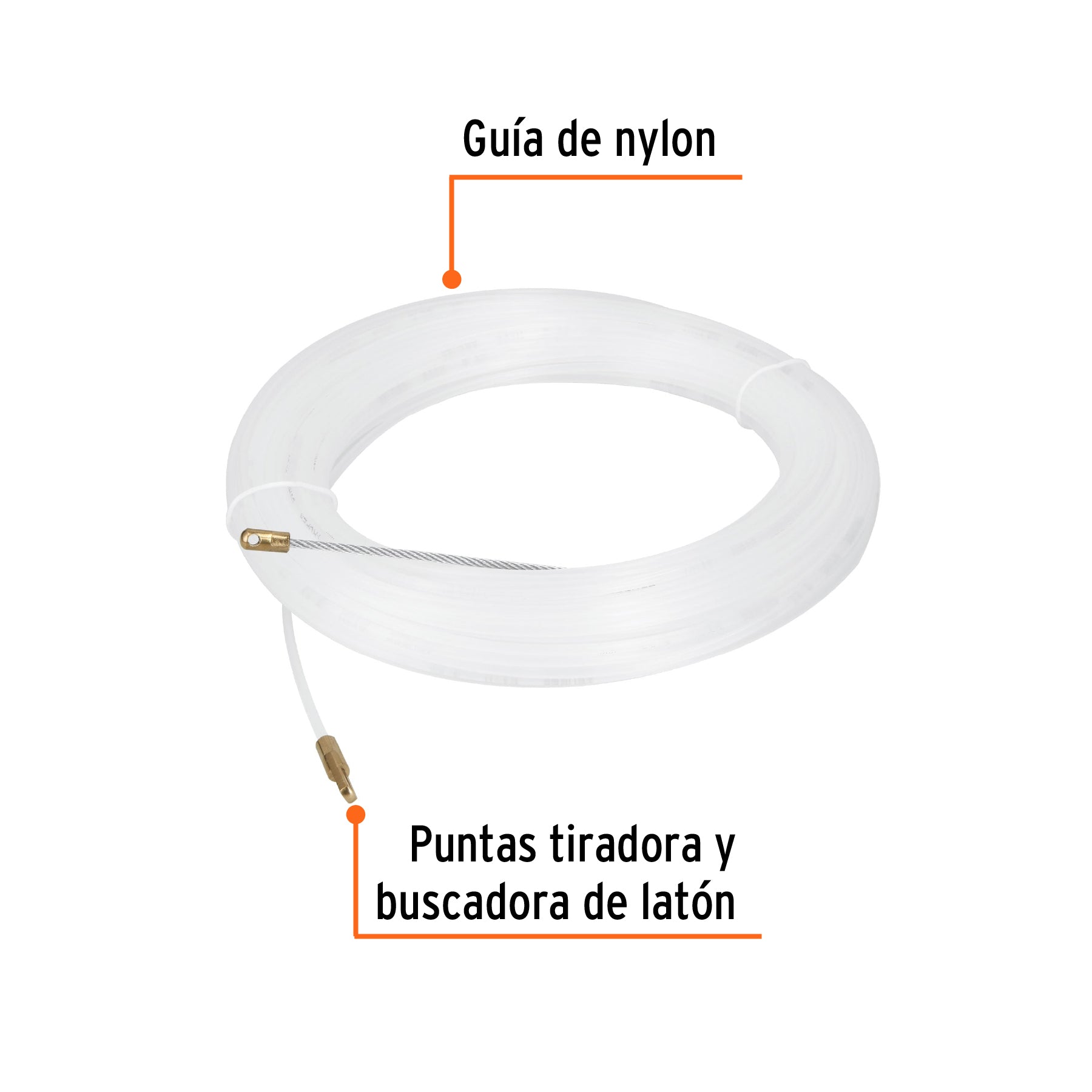 Guia para Luz de Nylon 30 Metros Truper