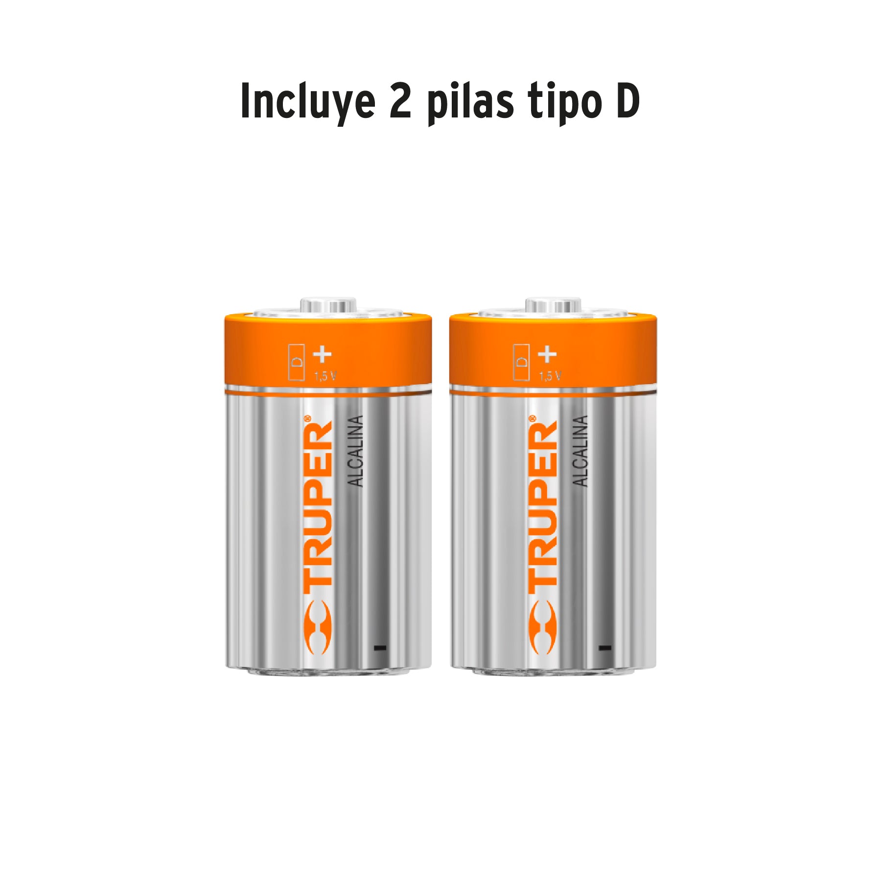 Linterna LED con 2 Pilas D de Aluminio 500 lm TRUPER EXPERT