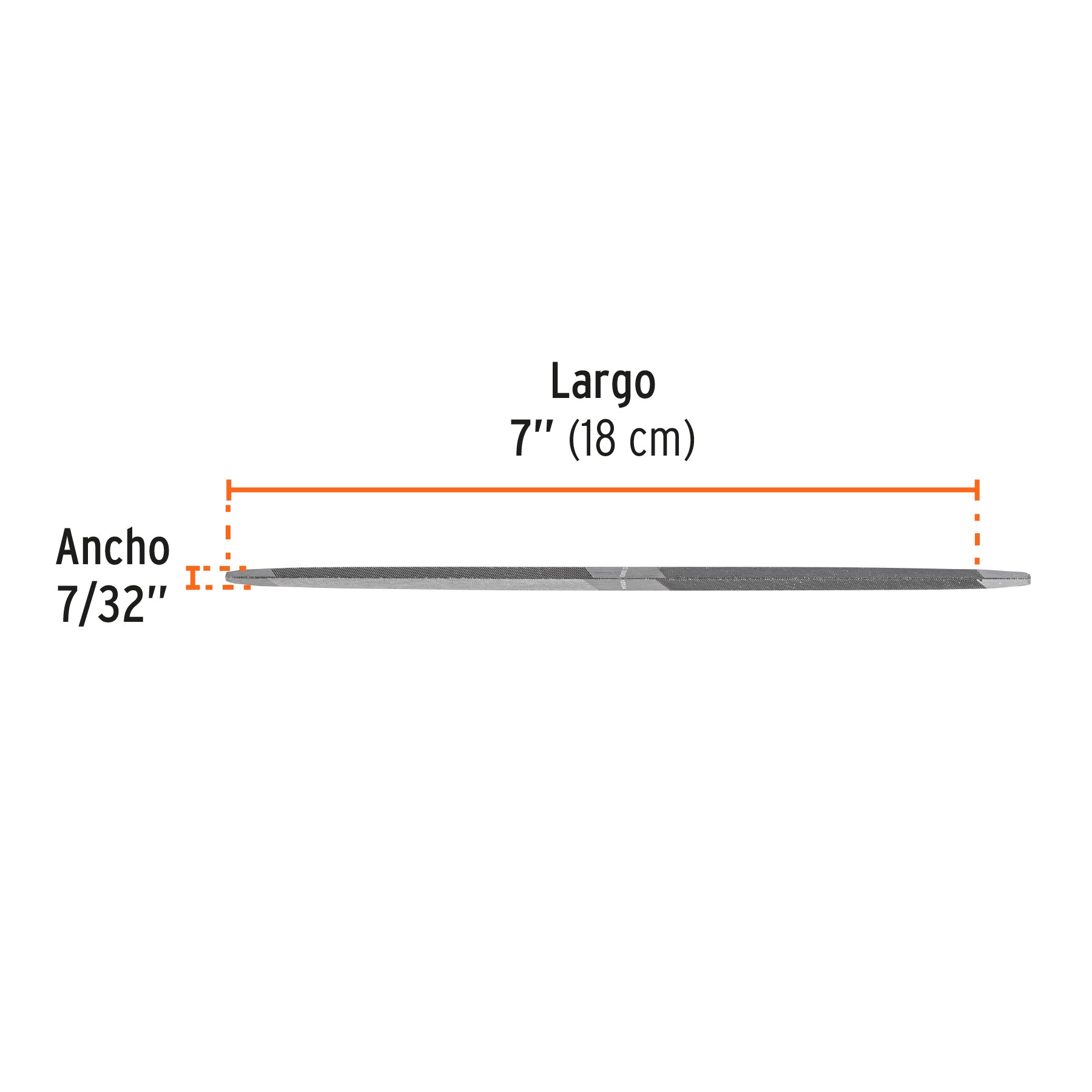 Lima Triangulo Doble 7" Truper