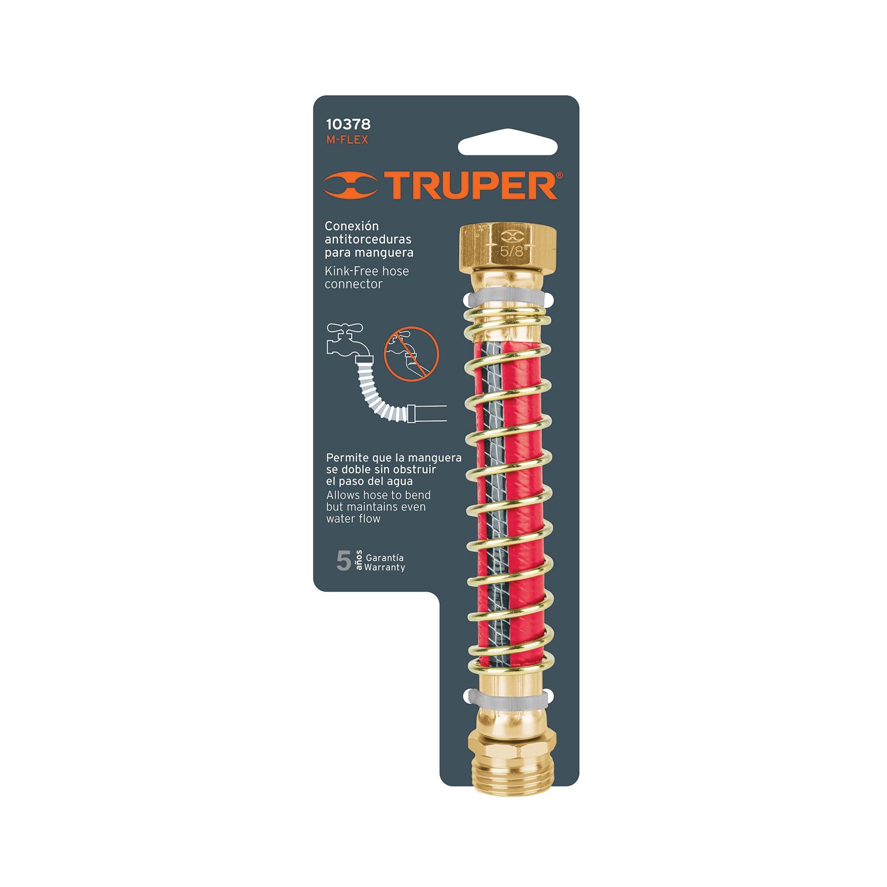 Conexión 3/4" Antitorceduras para Manguera TRUPER