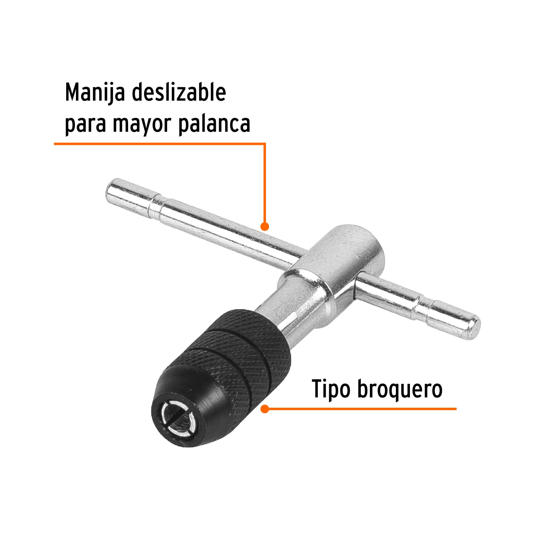 Maneral para Machuelo 1/4" Truper
