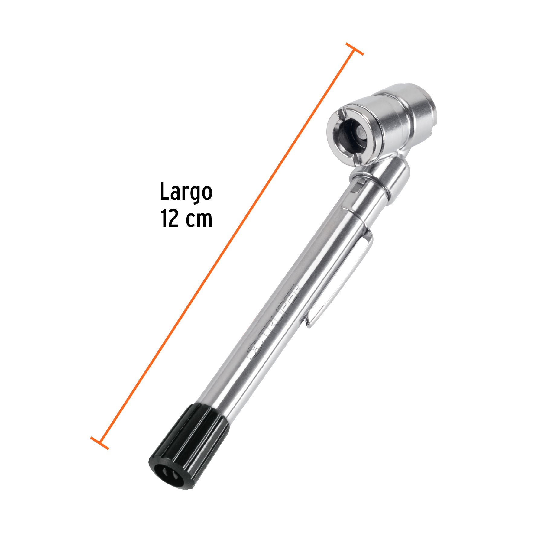 Calibrador de Presion 50 PSI Cabeza Doble Truper