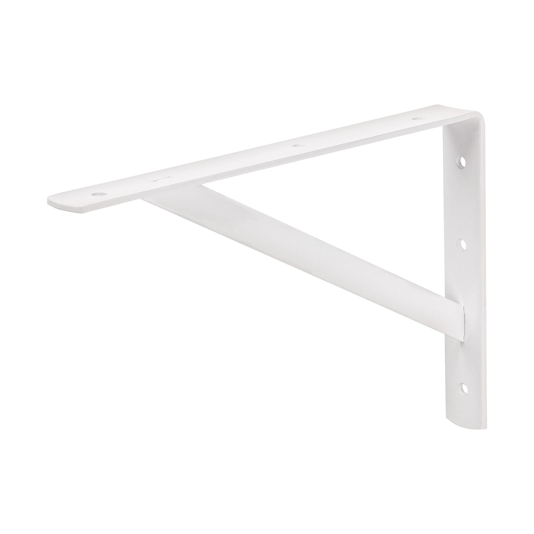 Mensula de Acero Reforzada Fiero Blanca 8" x 12"