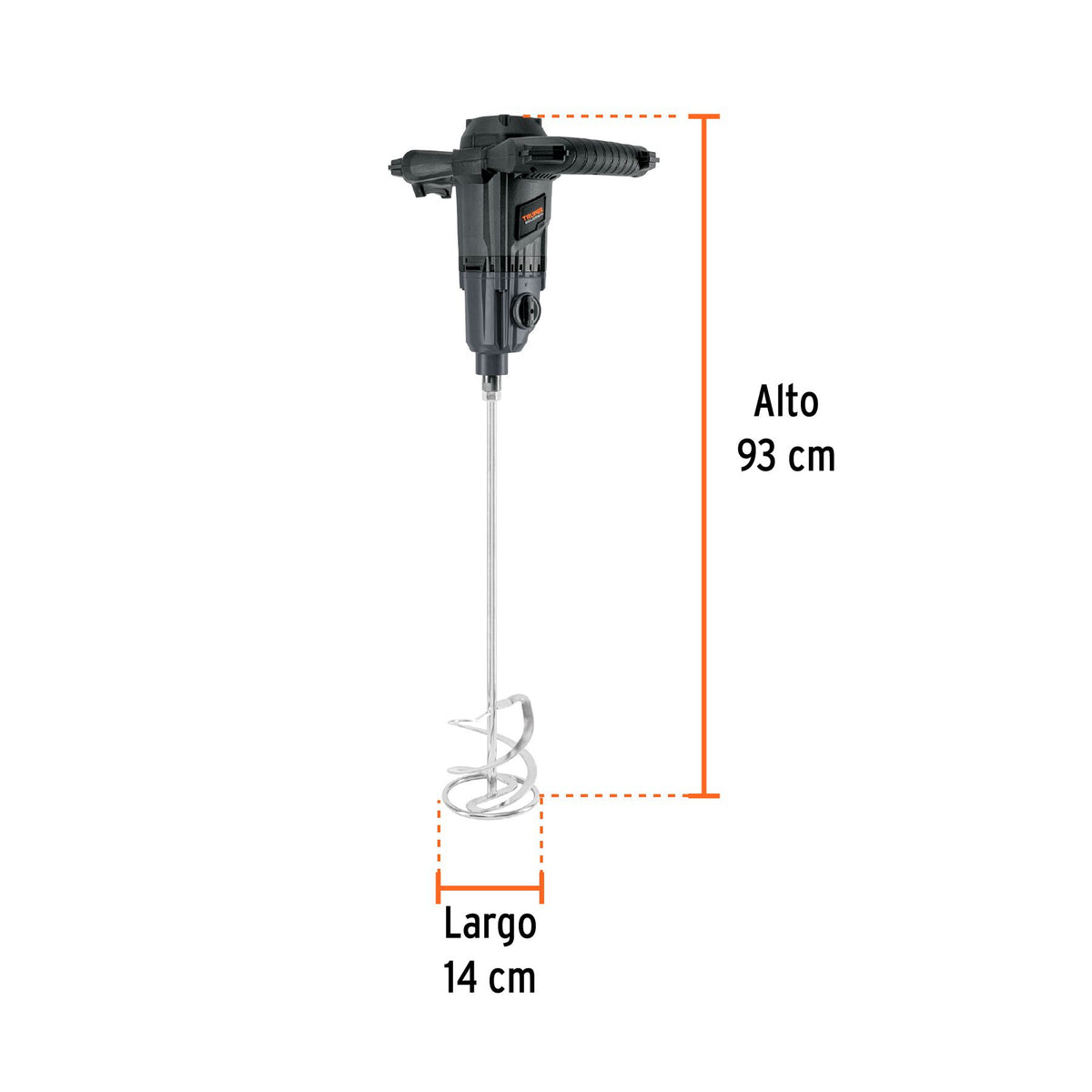 Mezcladora Electrica 1,500 Watts TRUPER INDUSTRIAL