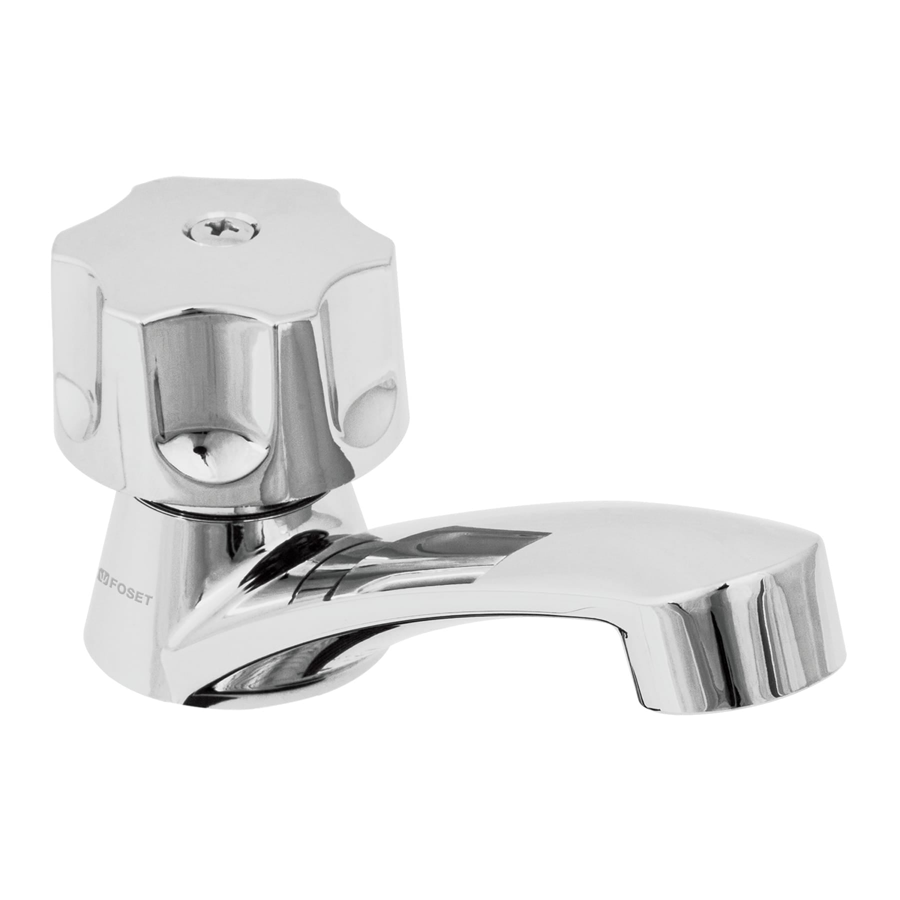 Llave Individual para Lavabo Plastica con Maneral Foset Basic
