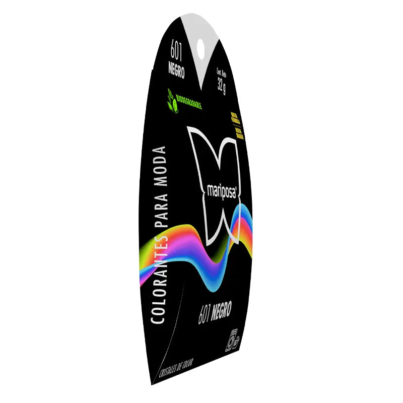 Colorante para Ropa Cristales Mariposa Negro 601