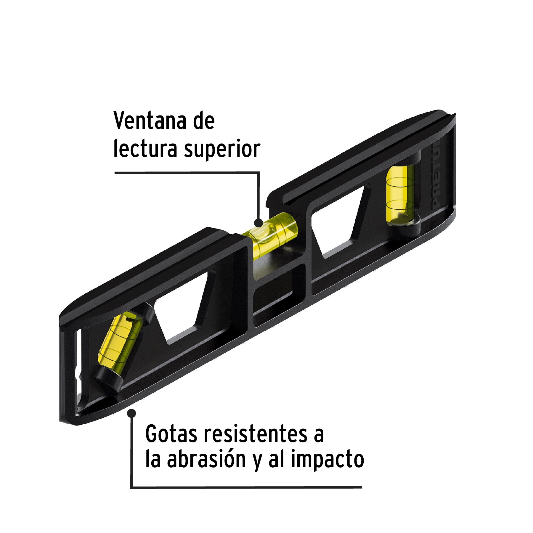 Nivel Torpedo de 9" Pretul