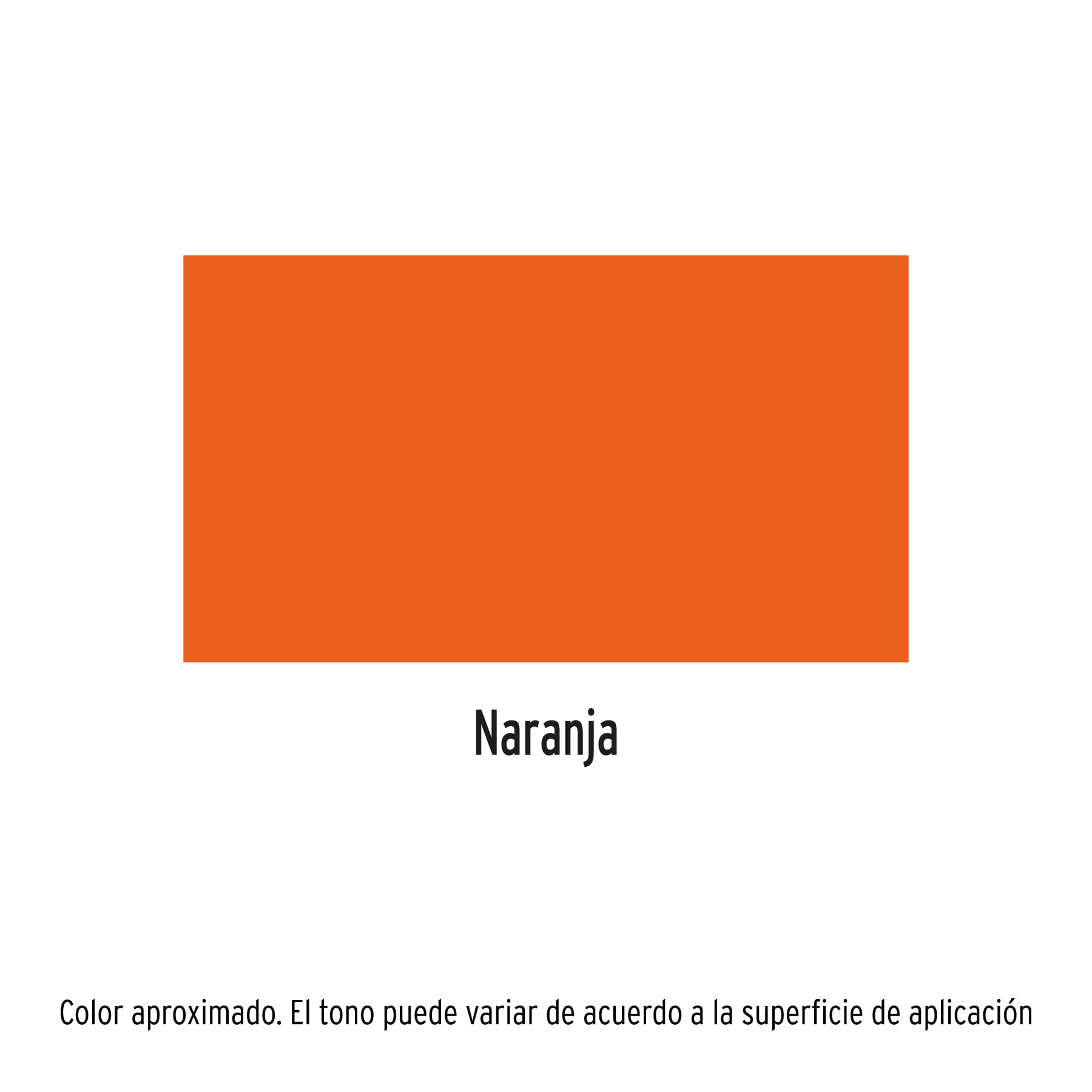 Pintura en Aerosol Bote Esbelto 400 ml Truper Naranja
