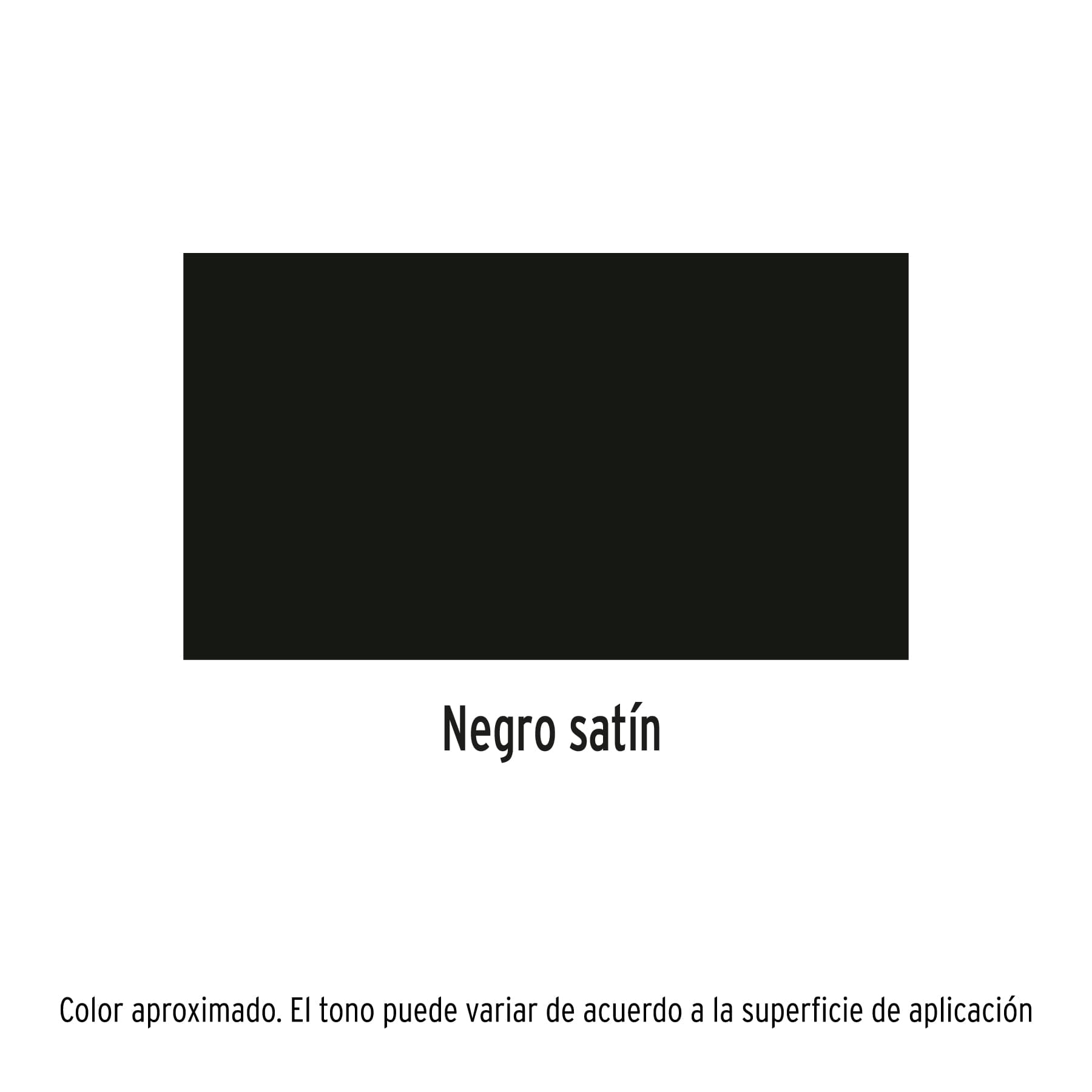 Pintura en Aerosol Bote Esbelto 400 ml Truper Negro Satin