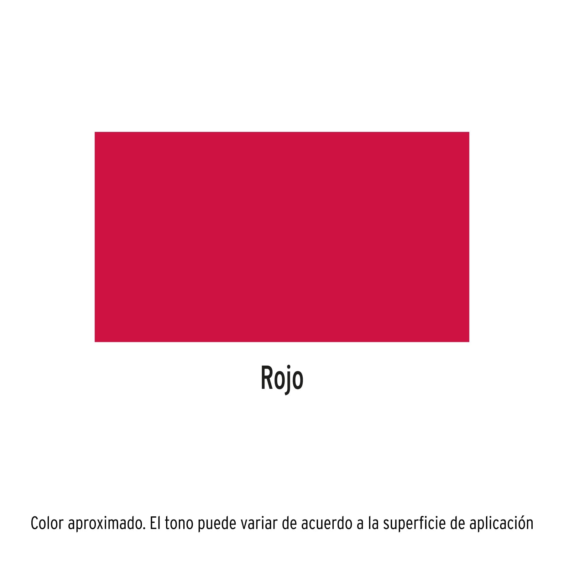 Pintura en Aerosol Bote Esbelto 400 ml Truper Rojo