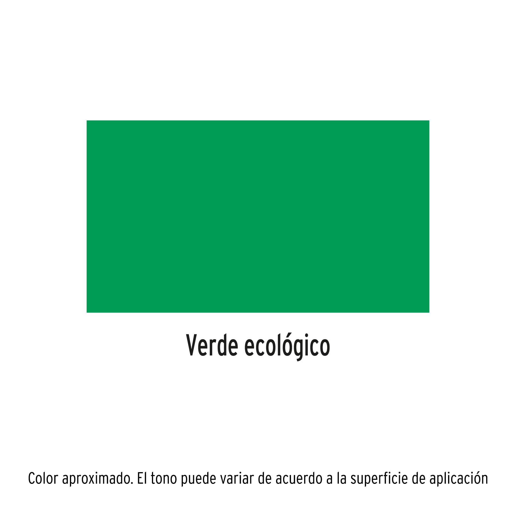 Pintura en Aerosol Bote Esbelto 400 ml Truper Verde Ecologico