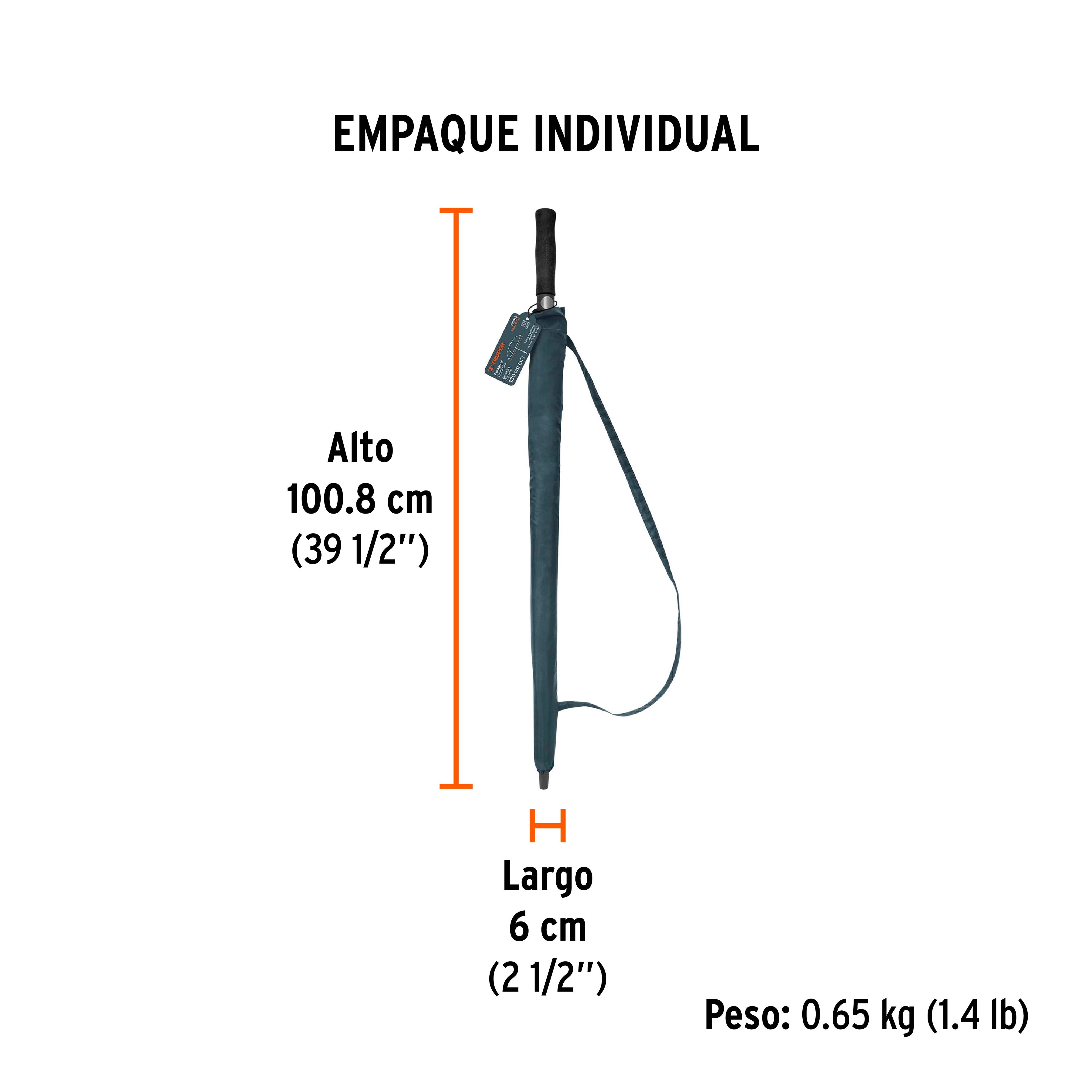 Paraguas de 135 cm TRUPER