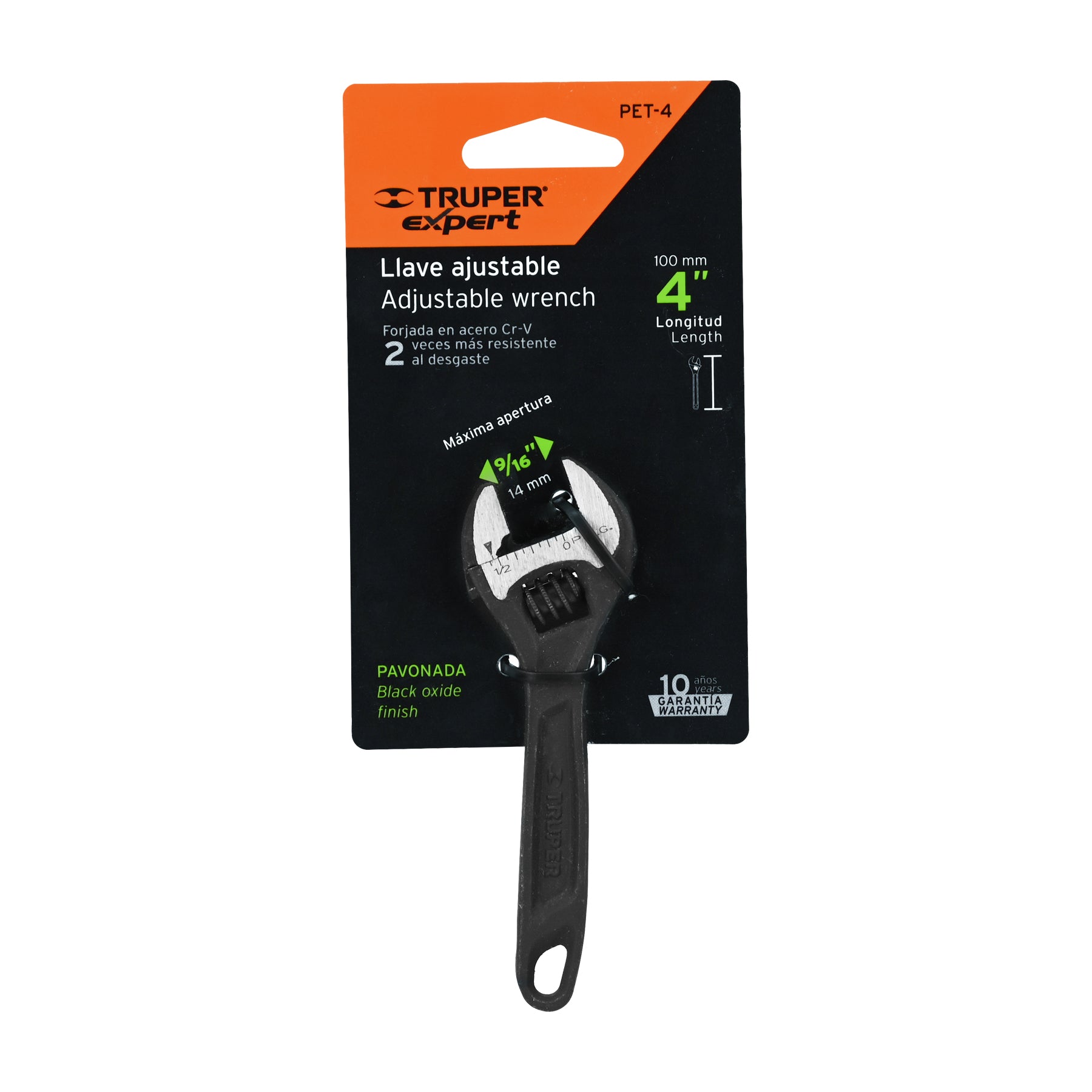 Perico Pavonado Profesional Truper Expert 4"