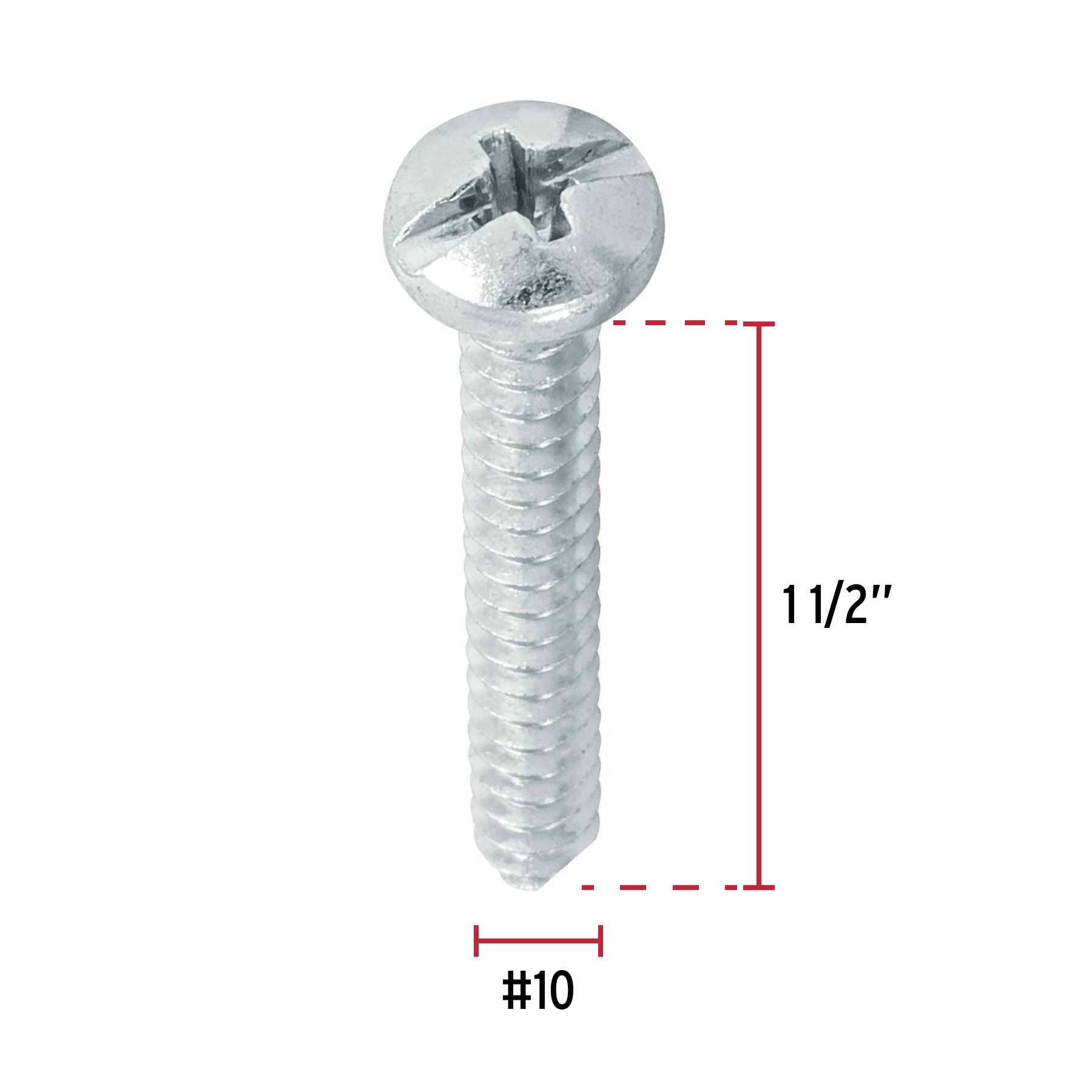 Pija para Lamina No 10 x 1"1/2 (38 mm) Fiero 1 Pieza