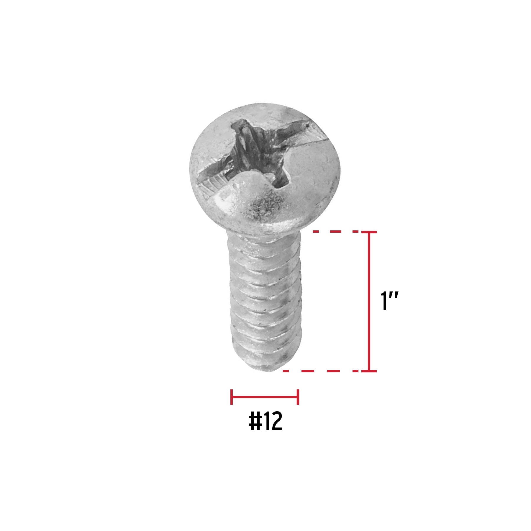 Pija para Lamina No 12 x 1" (25 mm) Fiero 1 Pieza