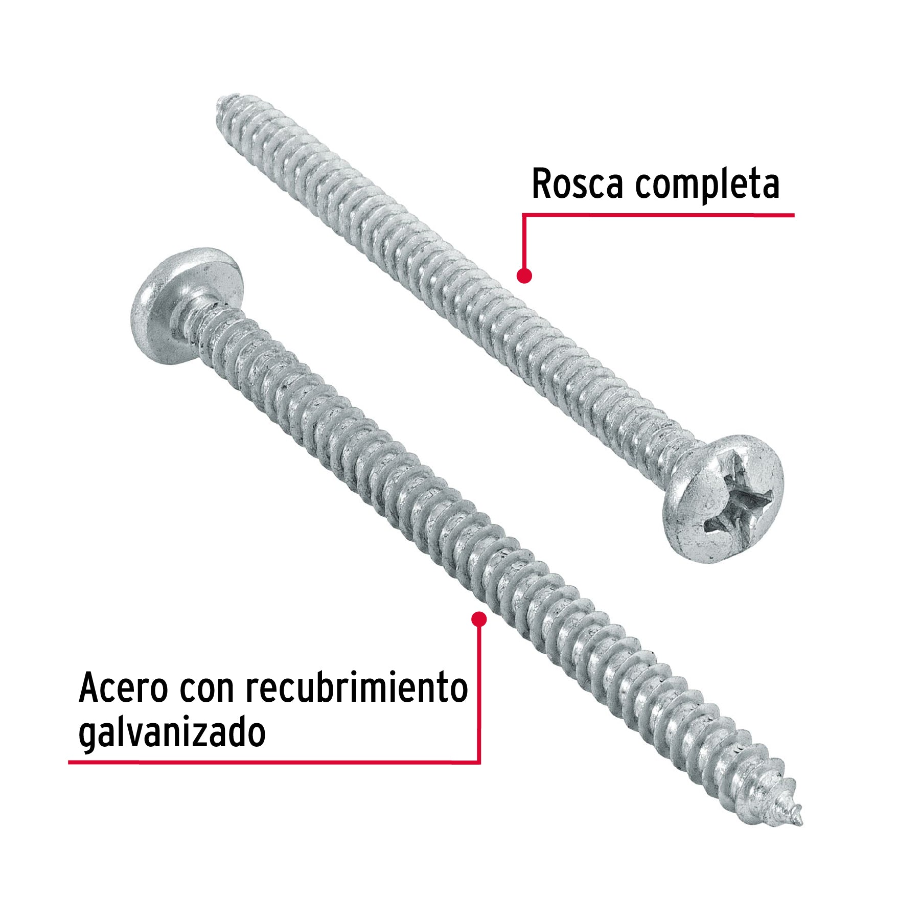 Pija para Lamina No 12 x 3" (75 mm) Fiero 1 Pieza