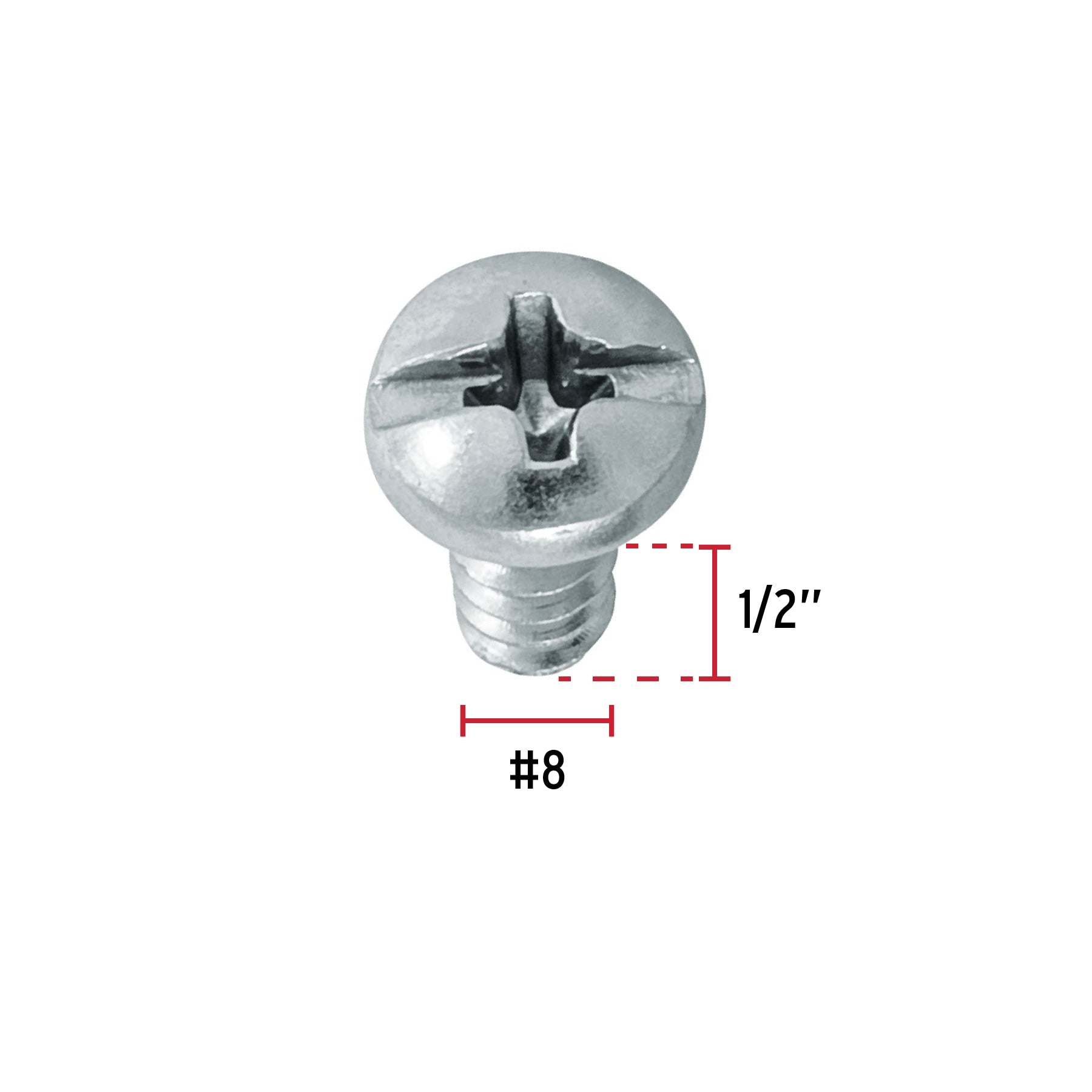 Pija para Lamina No 8 x 1/2" (13 mm) Fiero Bolsa con 200 Piezas