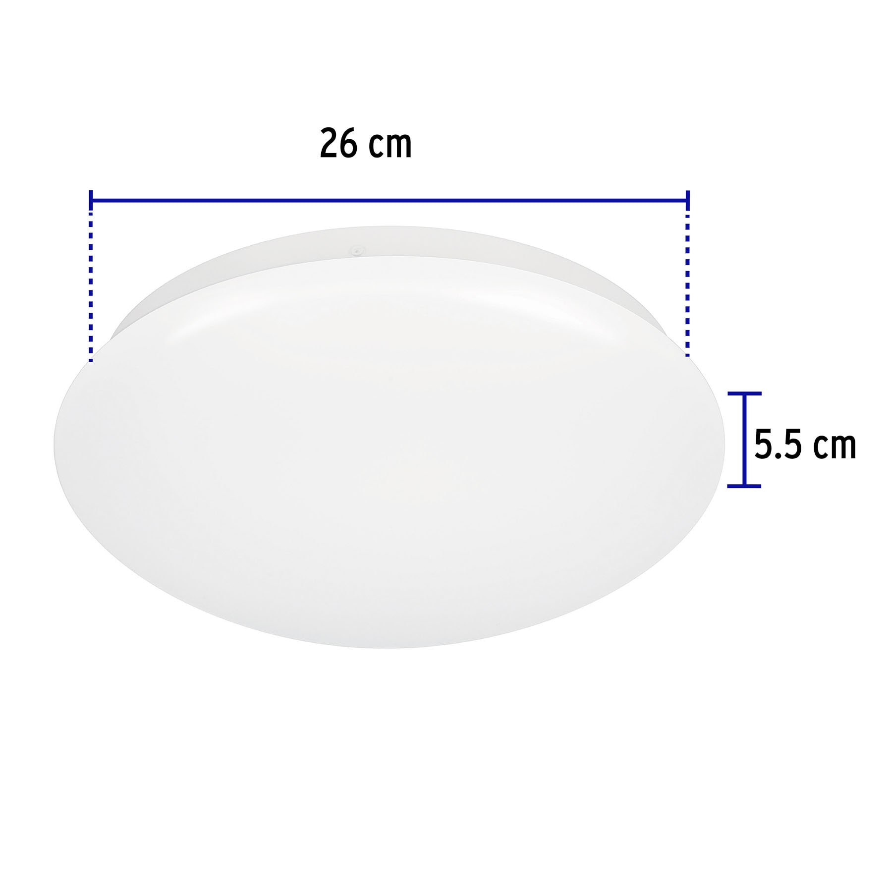 Luminario Sobreponer Tipo Plafon Luz de Dia LED Volteck 15 Watts